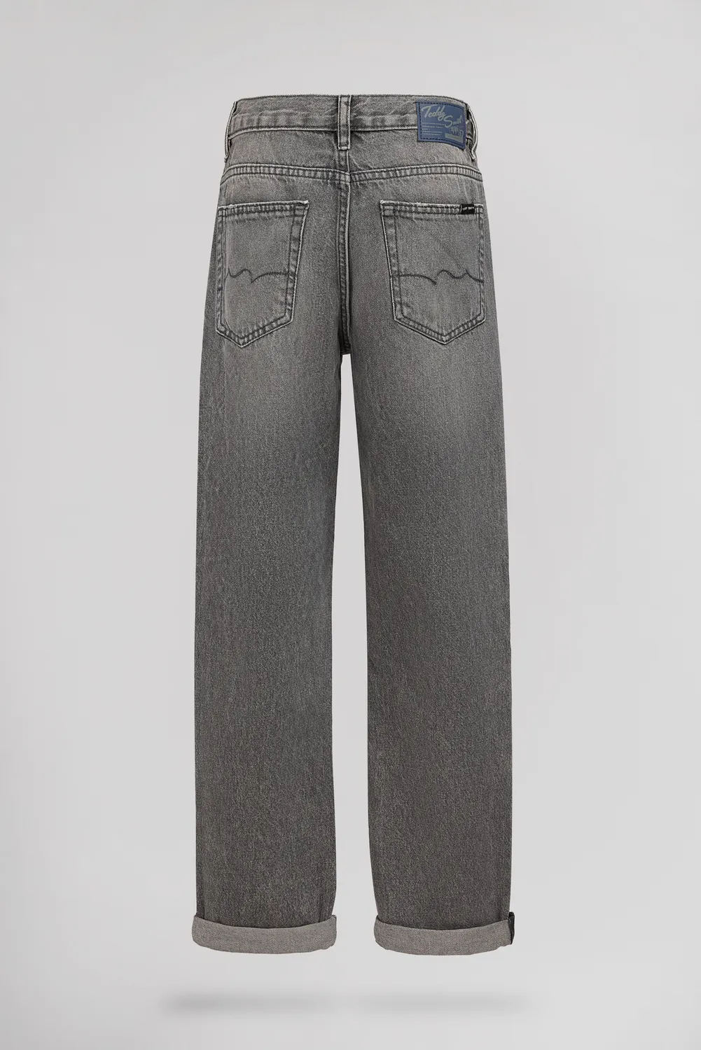 Teddy Smith Dad Pant JR jeans ragazzo grigio vintage