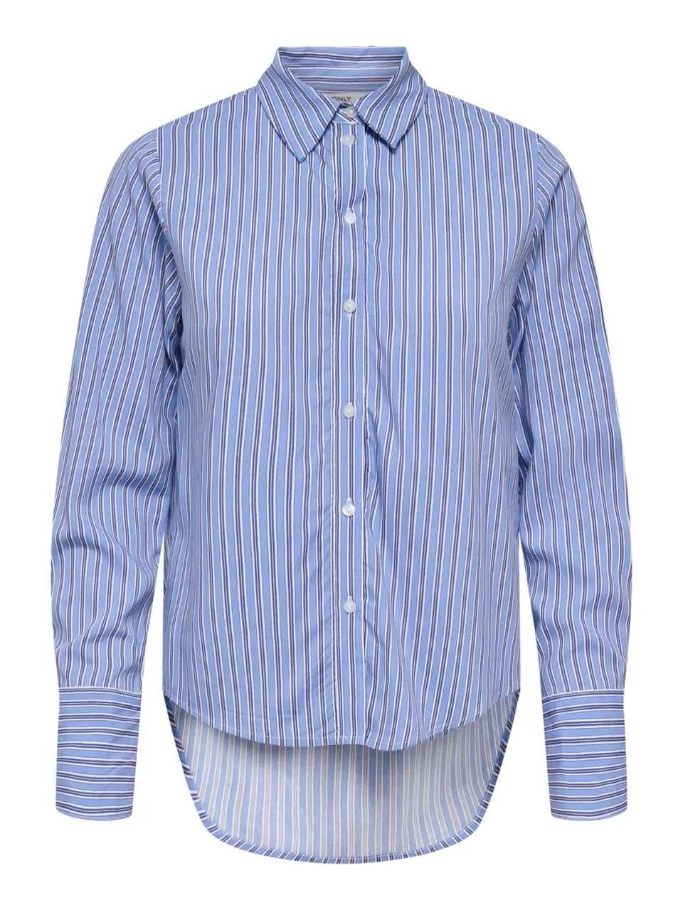 ONLY Onlberit Life camicia donna S blu quotidiana