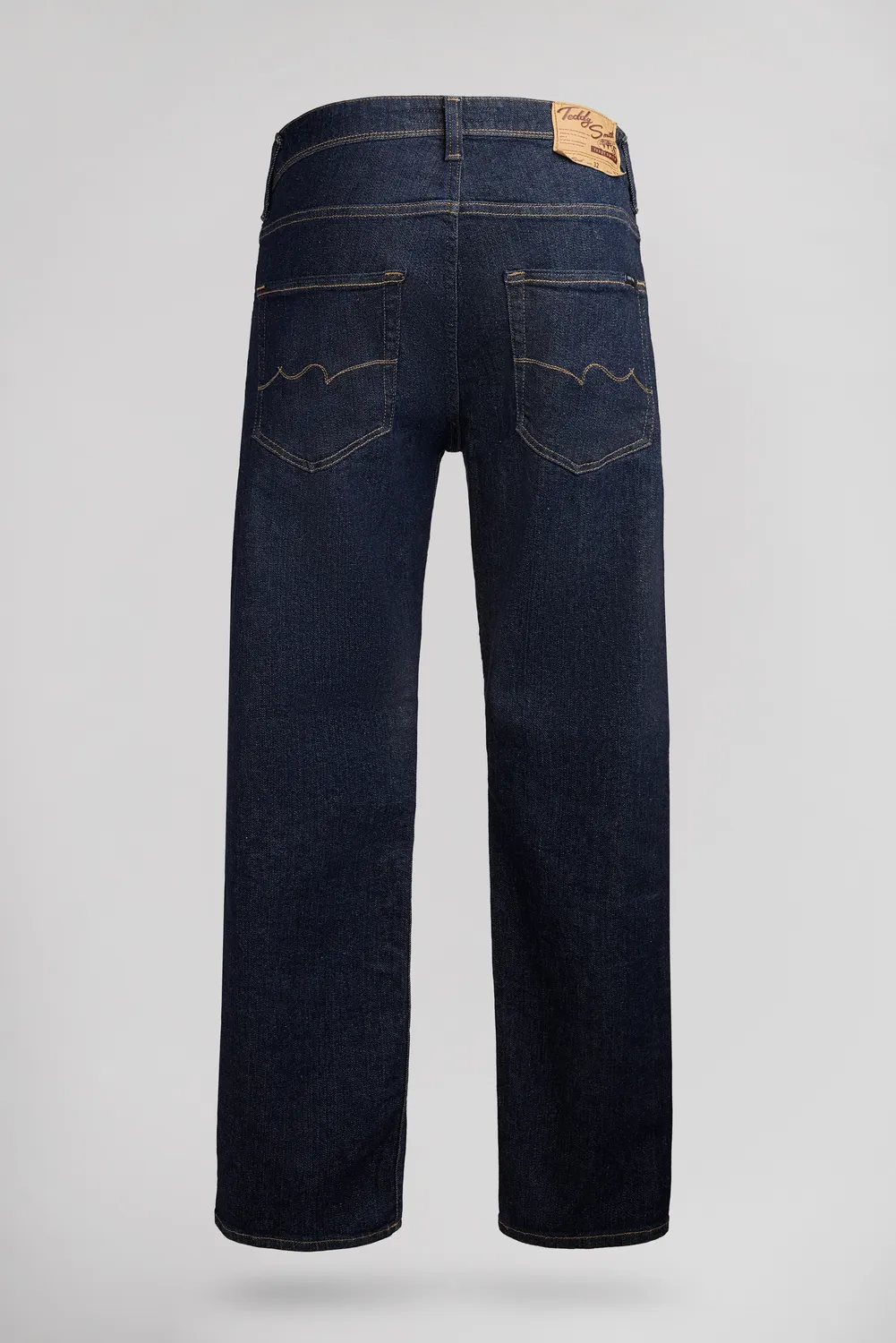 Teddy Smith Reg L32 Jeans Dritto Uomo Dark Blue Denim