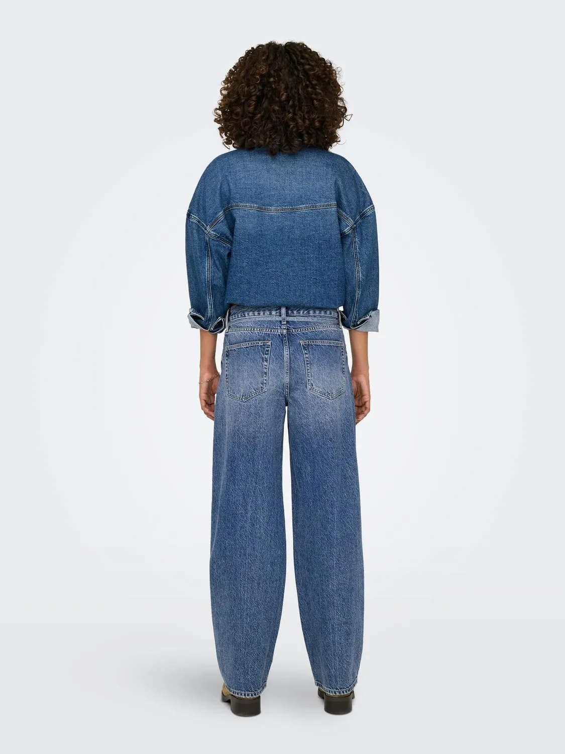 ONLY Jeans Donna Denim Blu Scuro 28W/30L