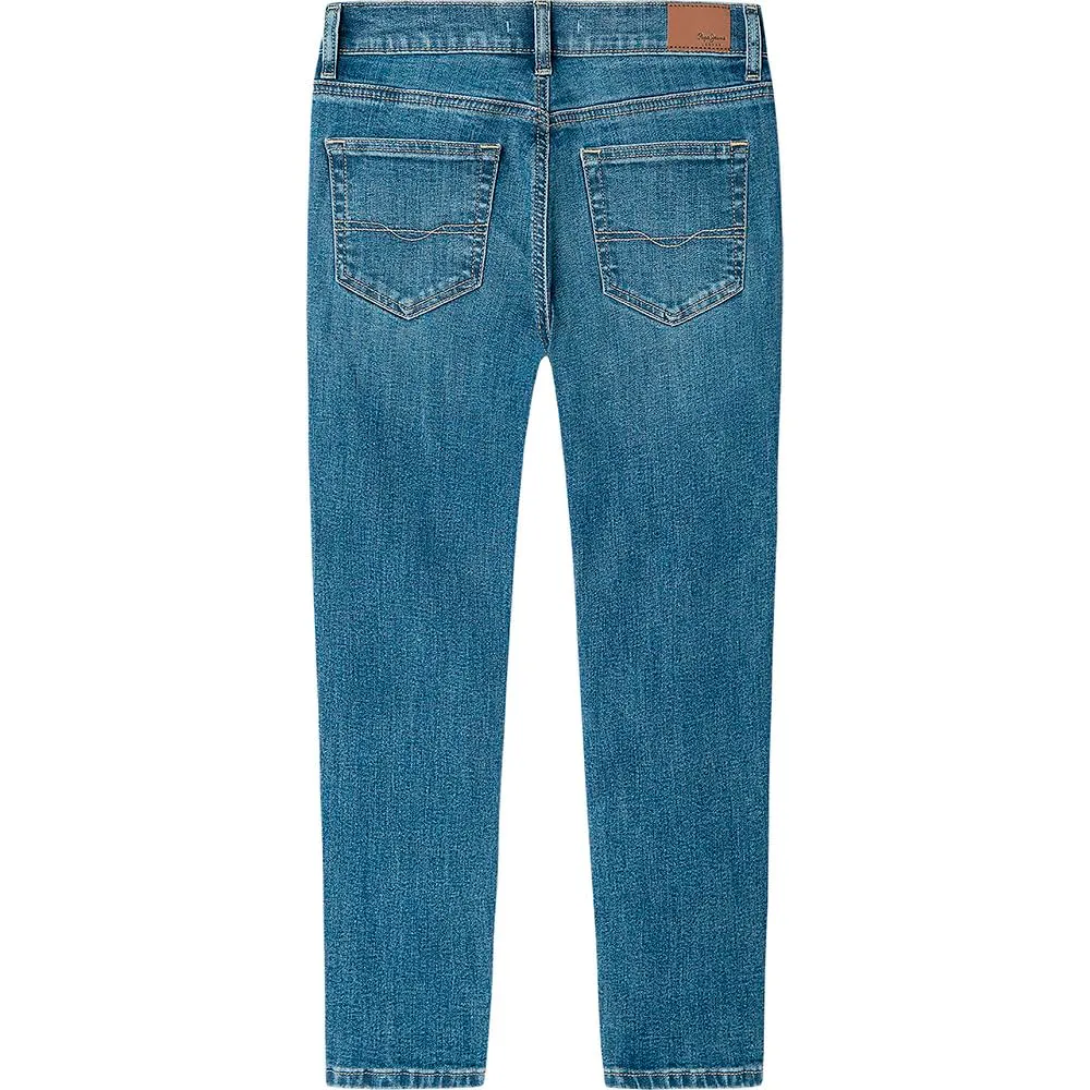 Pepe Jeans Asher Jeans Taper Bambino 10 Anni Blu