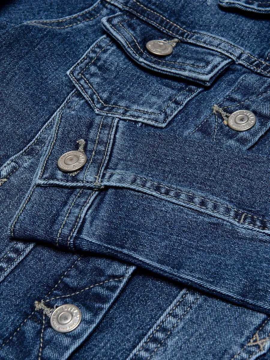ONLY Konsara Med Blue Dnm giacca jeans bambina taglia 128