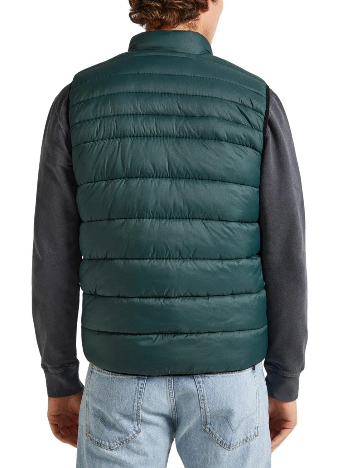 Pepe Jeans Balle Gilet Puffer Uomo Nero