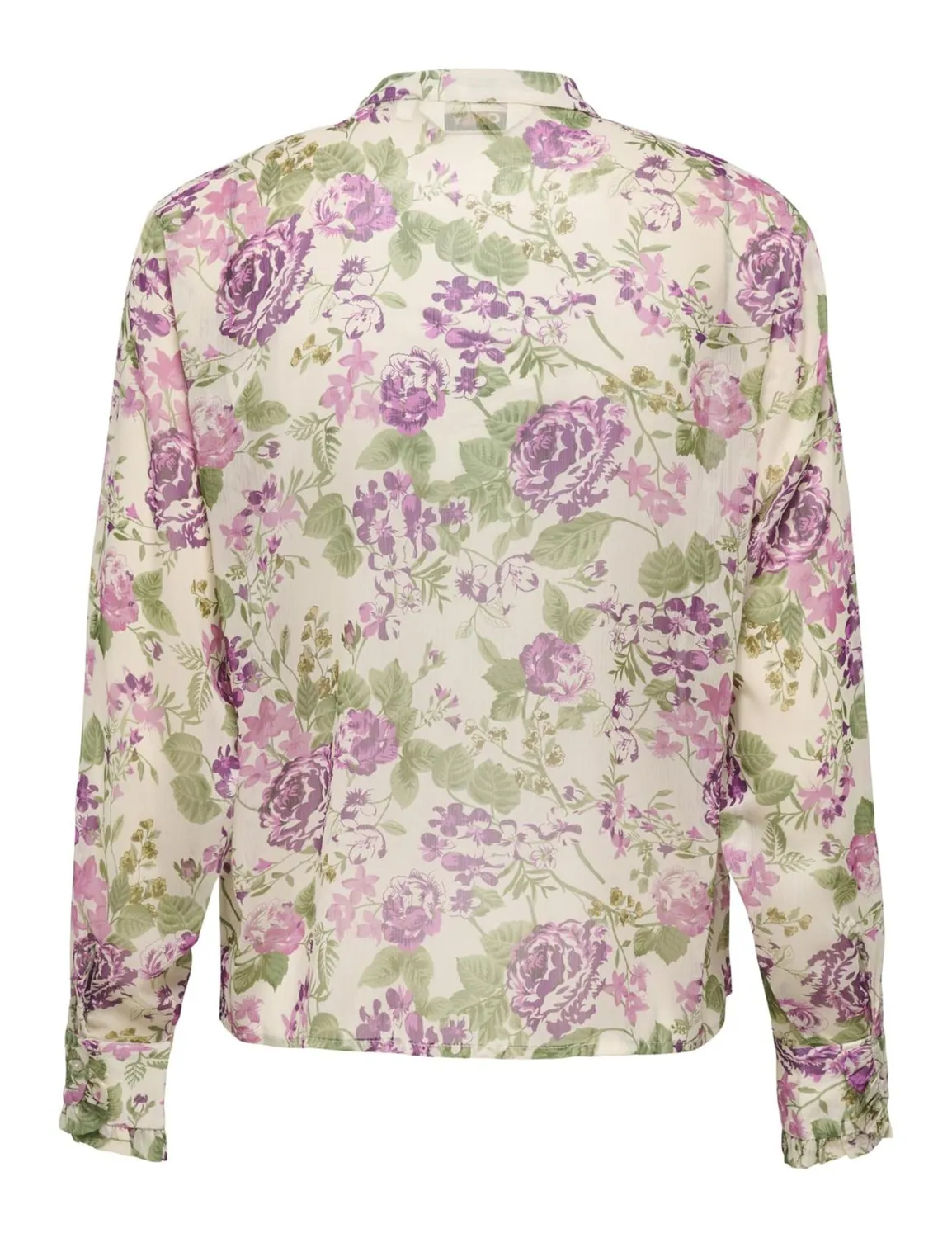 ONLY Onllisa-Peninna camicia volant fantasia L