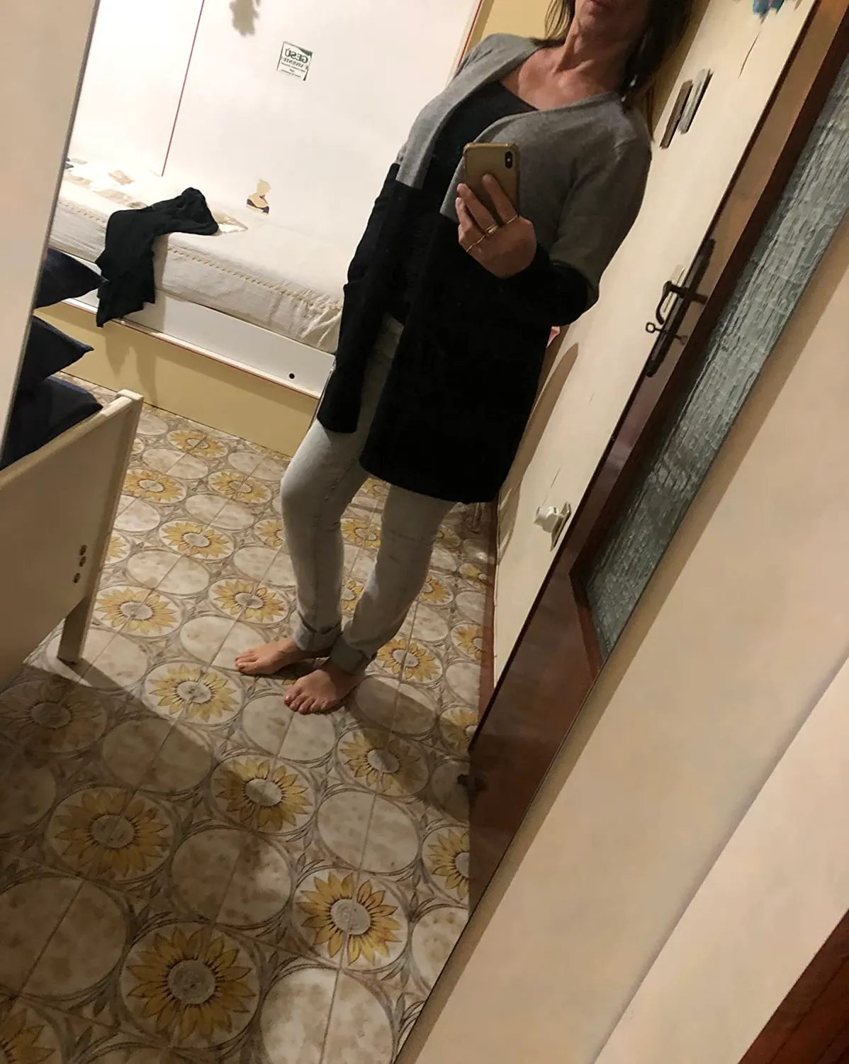 Only Onlqueen cardigan donna aperto maglia morbida