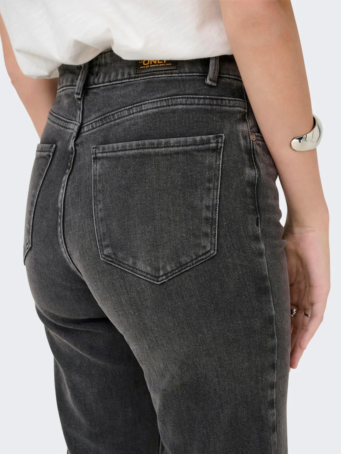 Only 15259634 jeans donna Medium Blue Denim 29W/32L vita alta