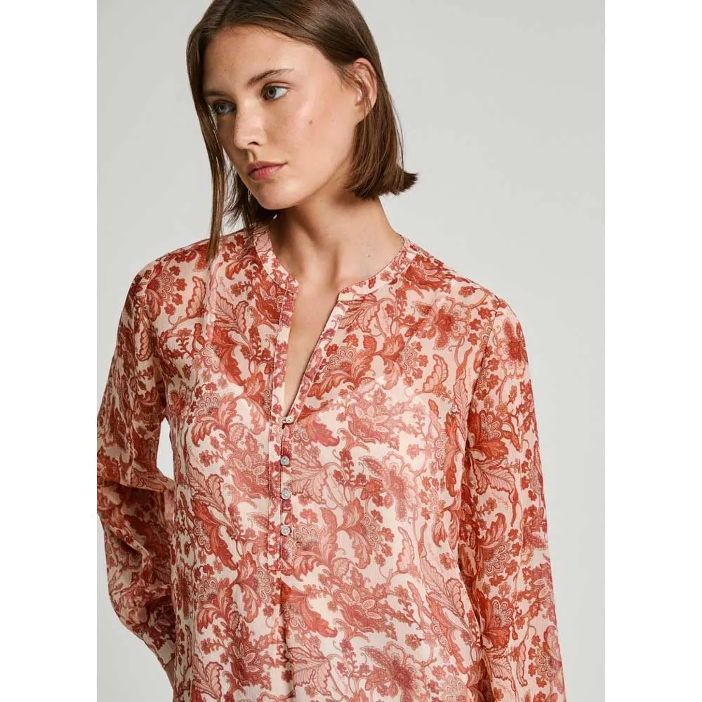 Pepe Jeans Poemy camicia donna M chiffon floreale