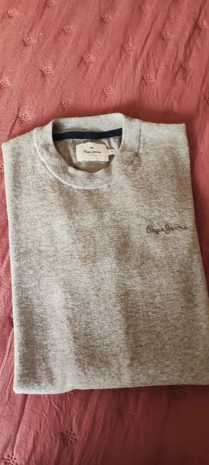 Pepe Jeans Andre Crew Neck felpa uomo girocollo logo manica
