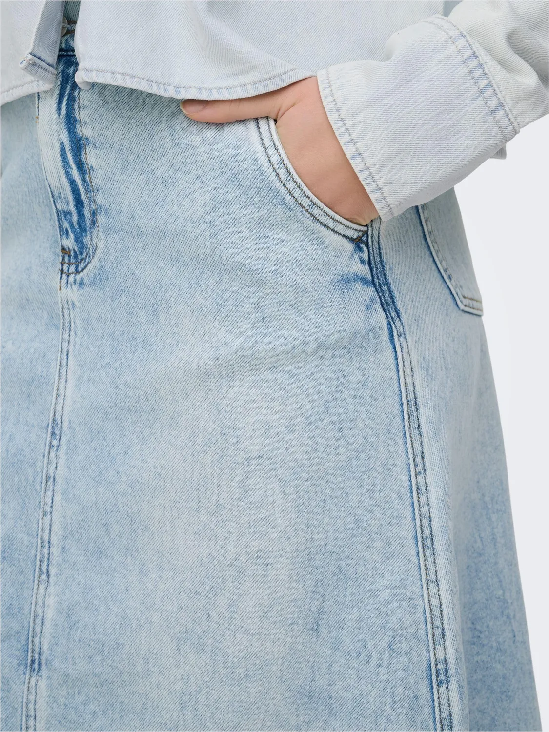 ONLY Onlmindy gonna jeans XL blu chiaro