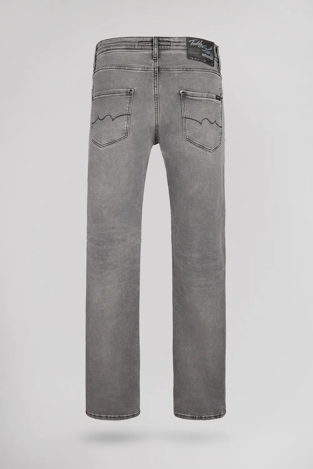 Teddy Smith Reeple Rock SWE jeans grigio L32 uomo