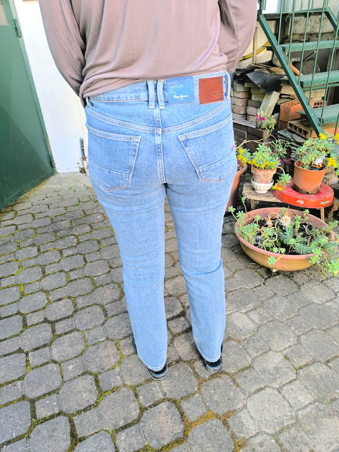 Pepe Jeans Hatch FS Jeans Uomo 28W/30L Slim Stone Wash