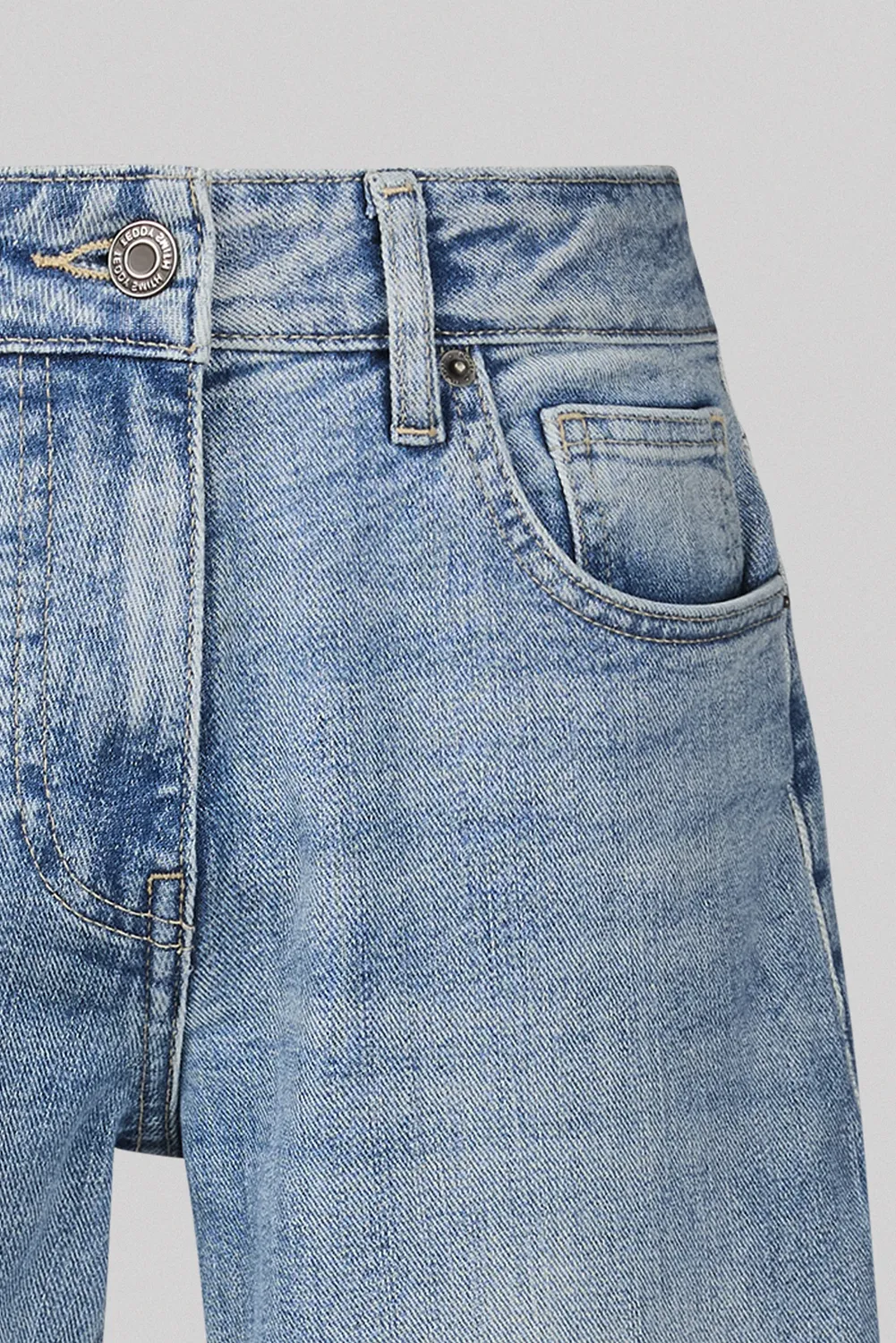 Teddy Smith Boyfriend JR jeans chiaro strappato ragazza