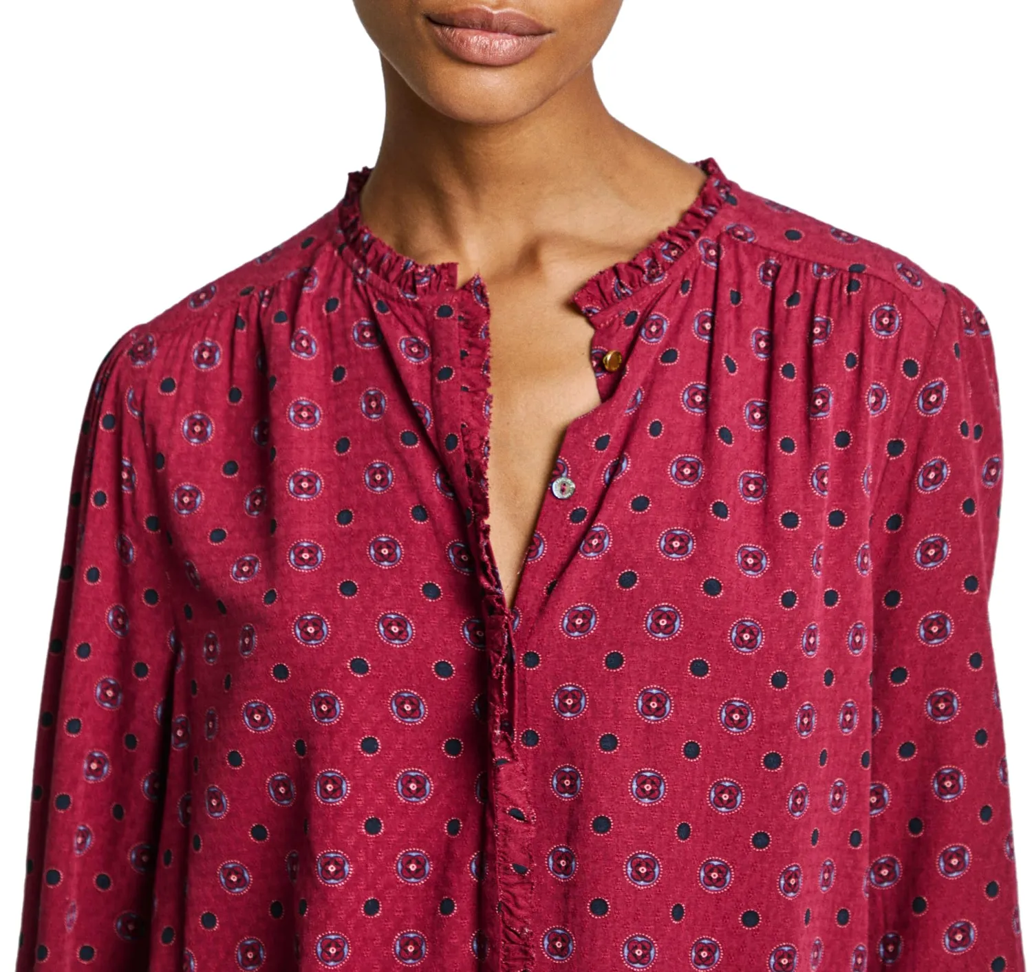 Pepe Jeans Ora Camicia Donna M Maniche Lunghe Volant