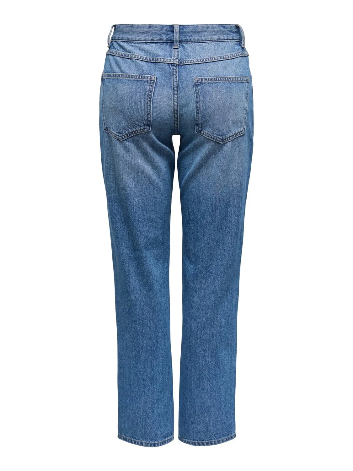 Only Onllumi Mom Jeans Donna 34L Blu Denim Medio