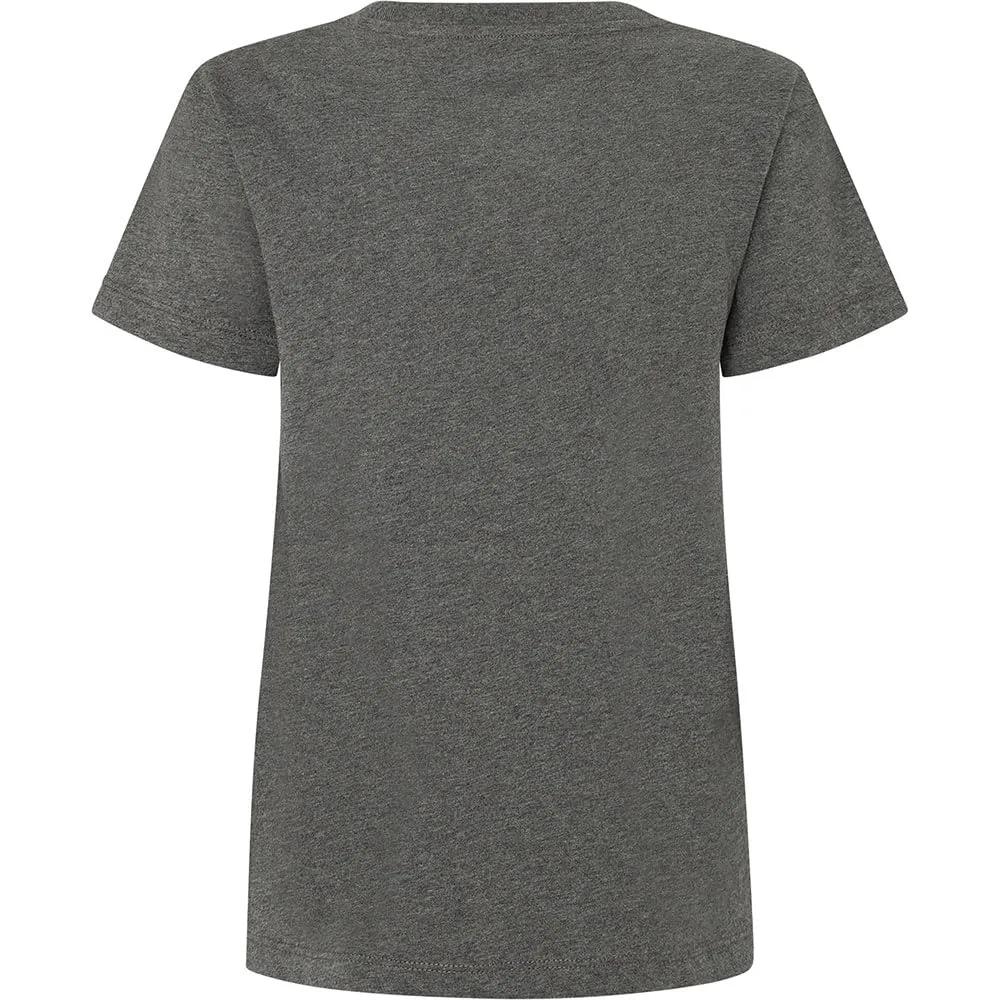 Pepe Jeans Gaia T-shirt donna M grigio regular fit strass