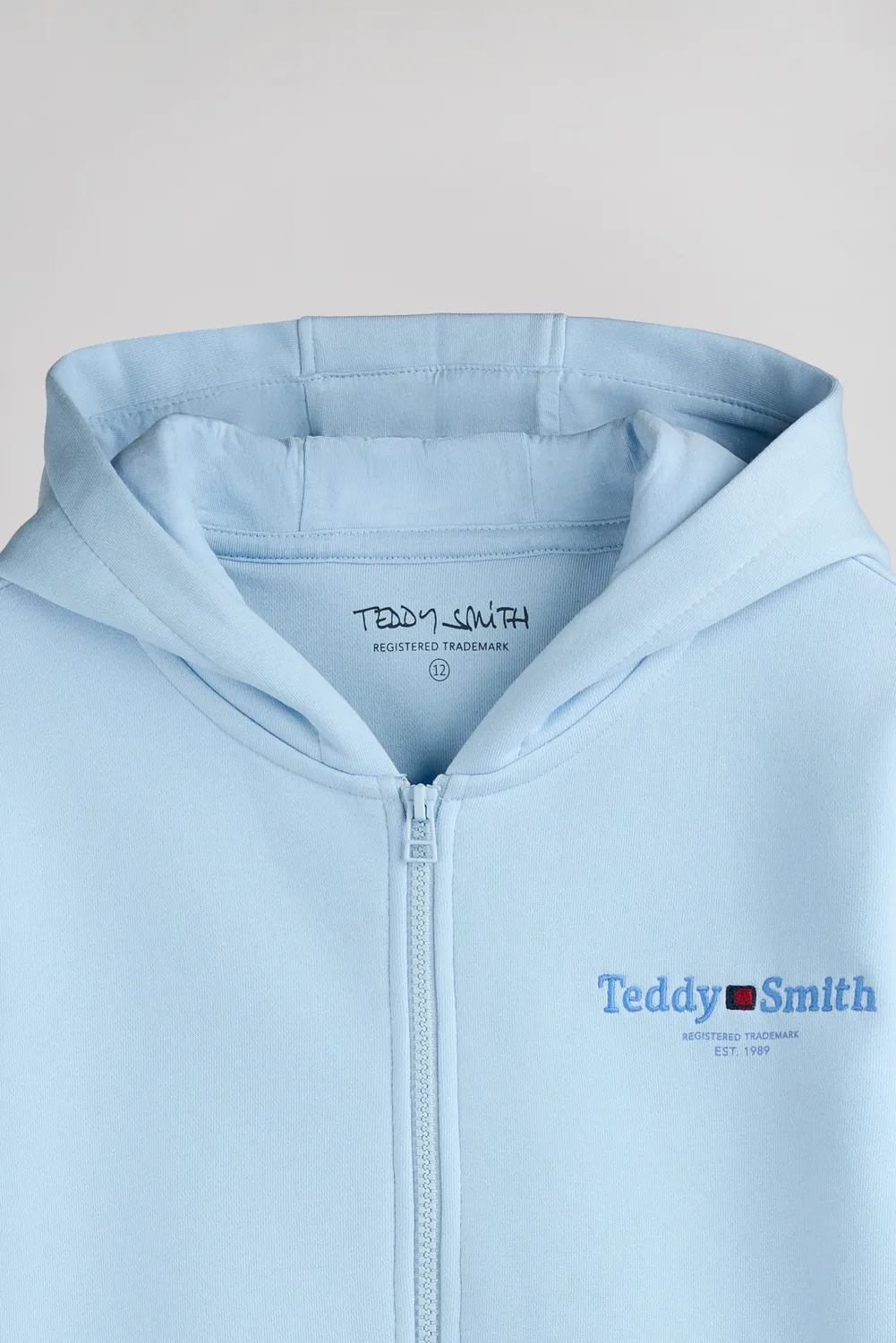 Teddy Smith Giclass Jim HZ JR Gilet Ragazzo Pastel Blue