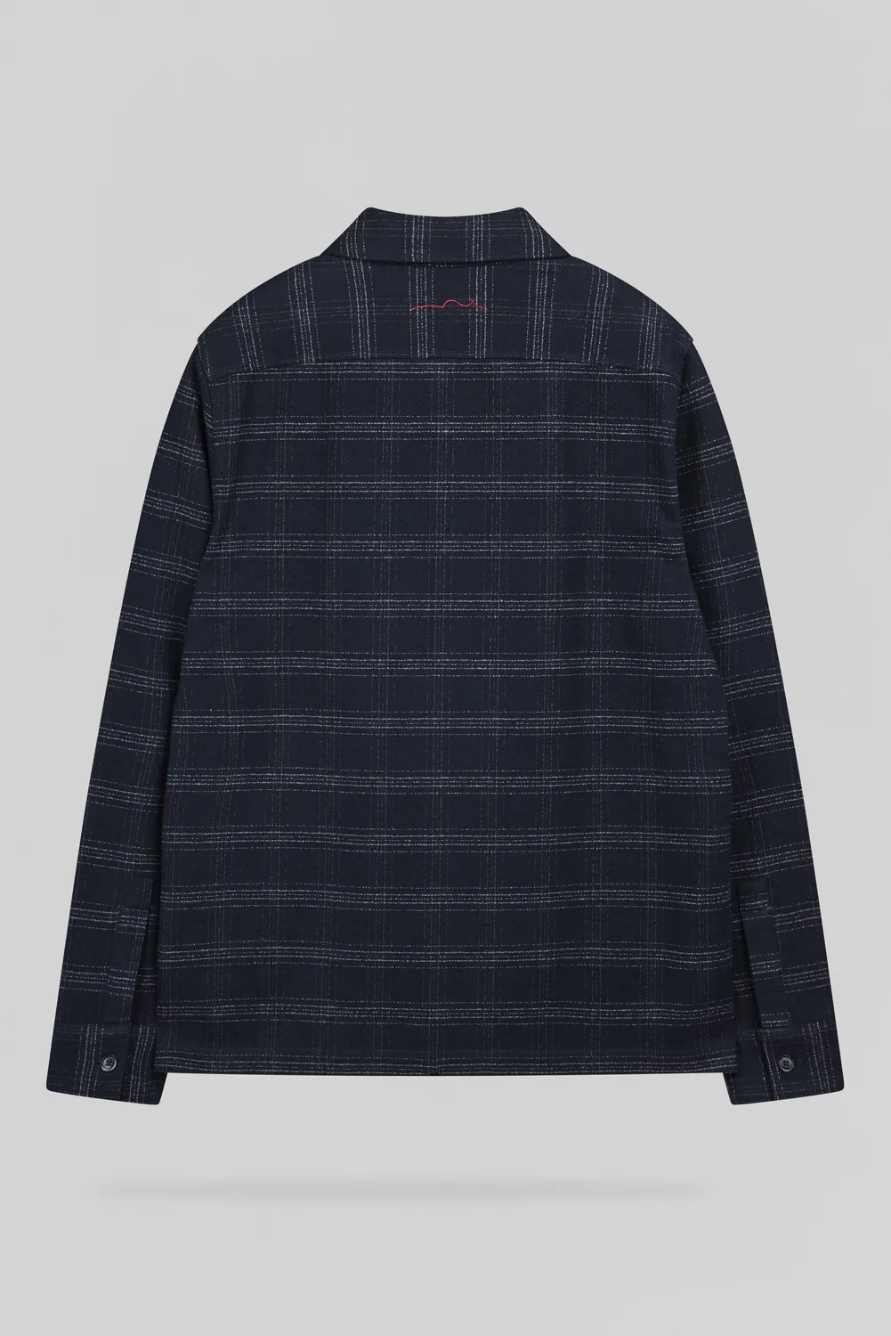 Teddy Smith C-Luis ML camicia quadri blu navy uomo