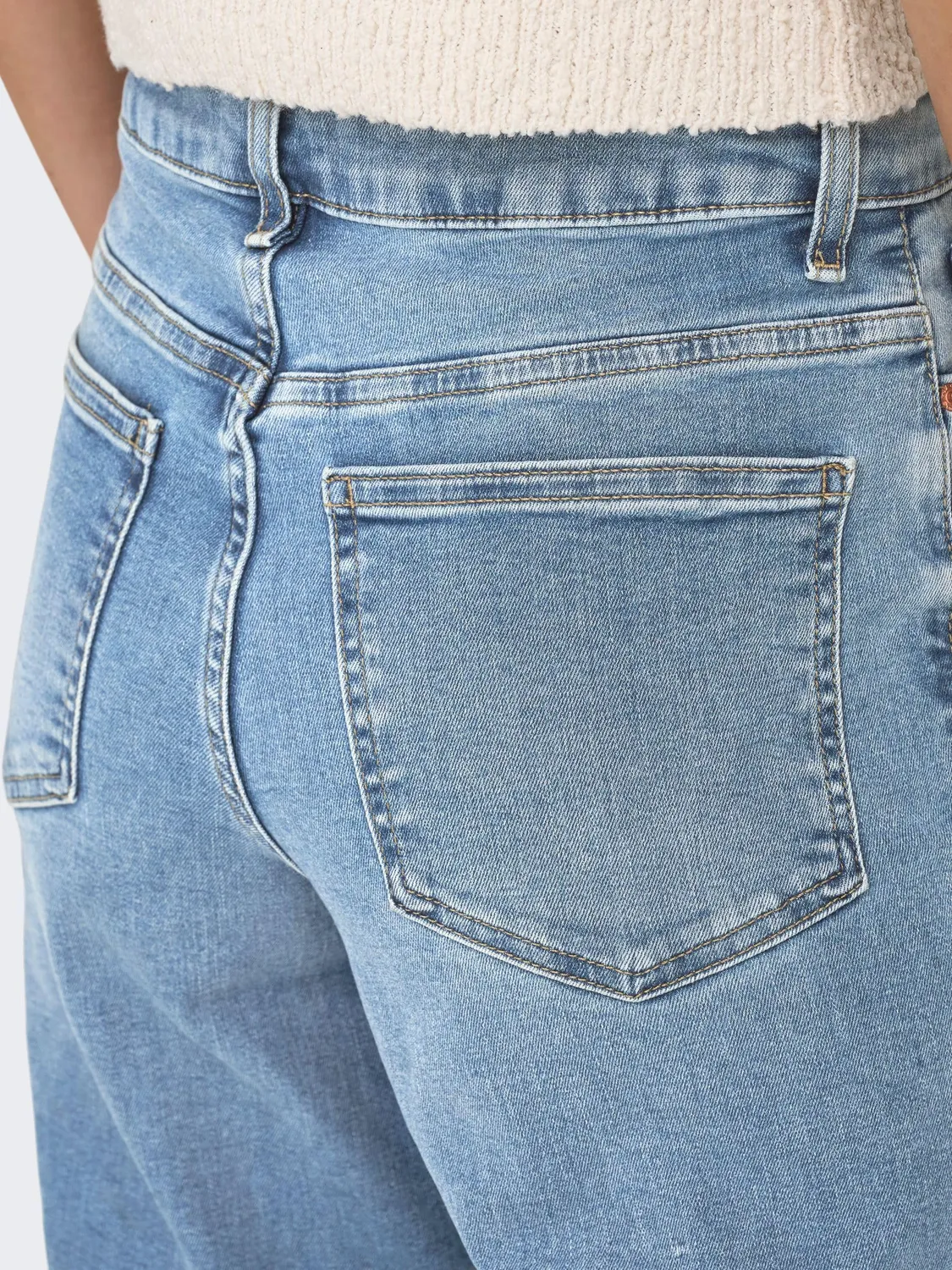 Only Onlmadison Blush Hw Wide Dnm Cro371 Noos jeans donna