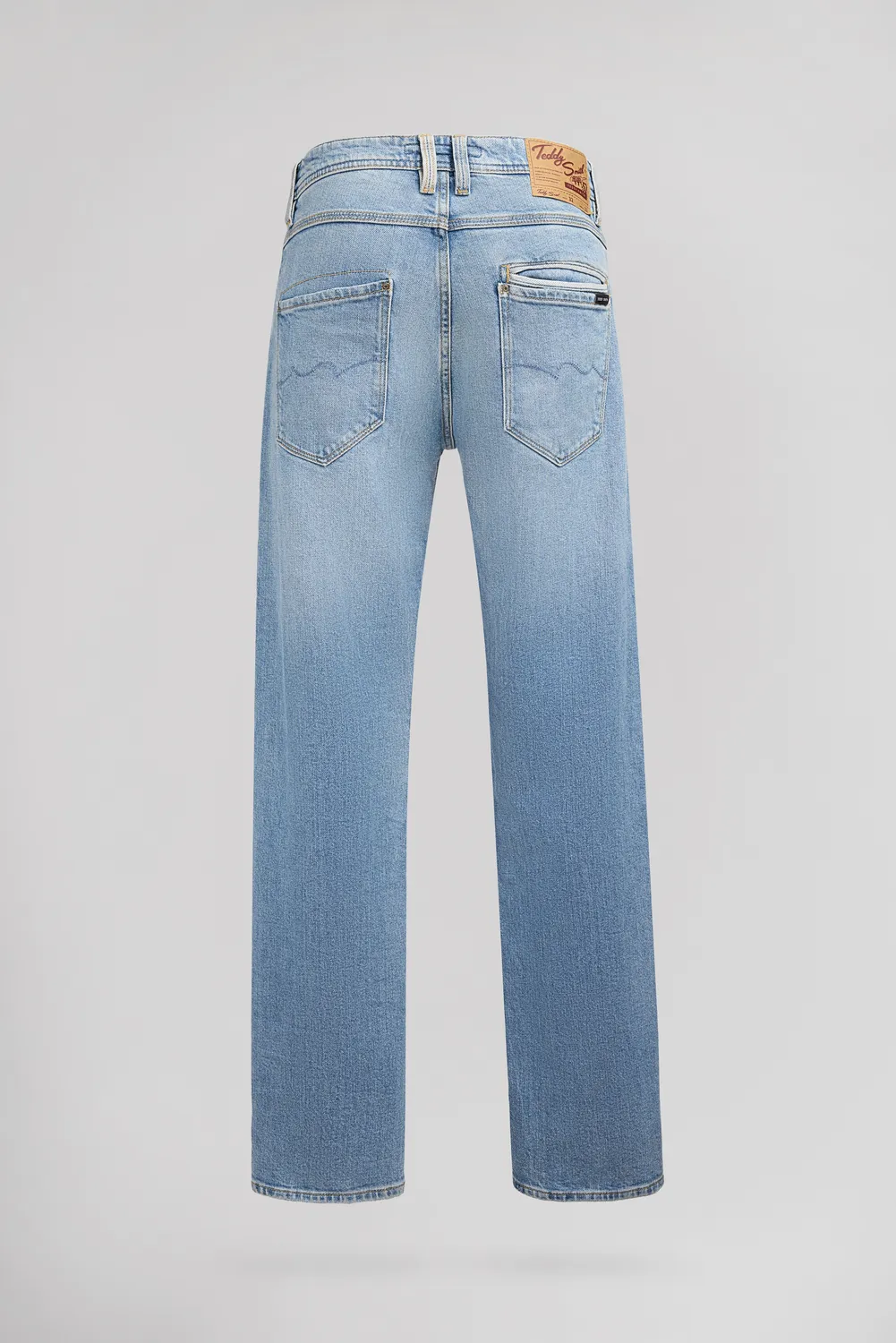 Teddy Smith Rope Reg jeans dritto uomo vintage indigo
