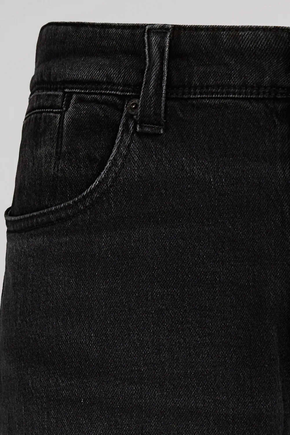 Teddy Smith Reg L32 Jeans Uomo Nero Used Regular