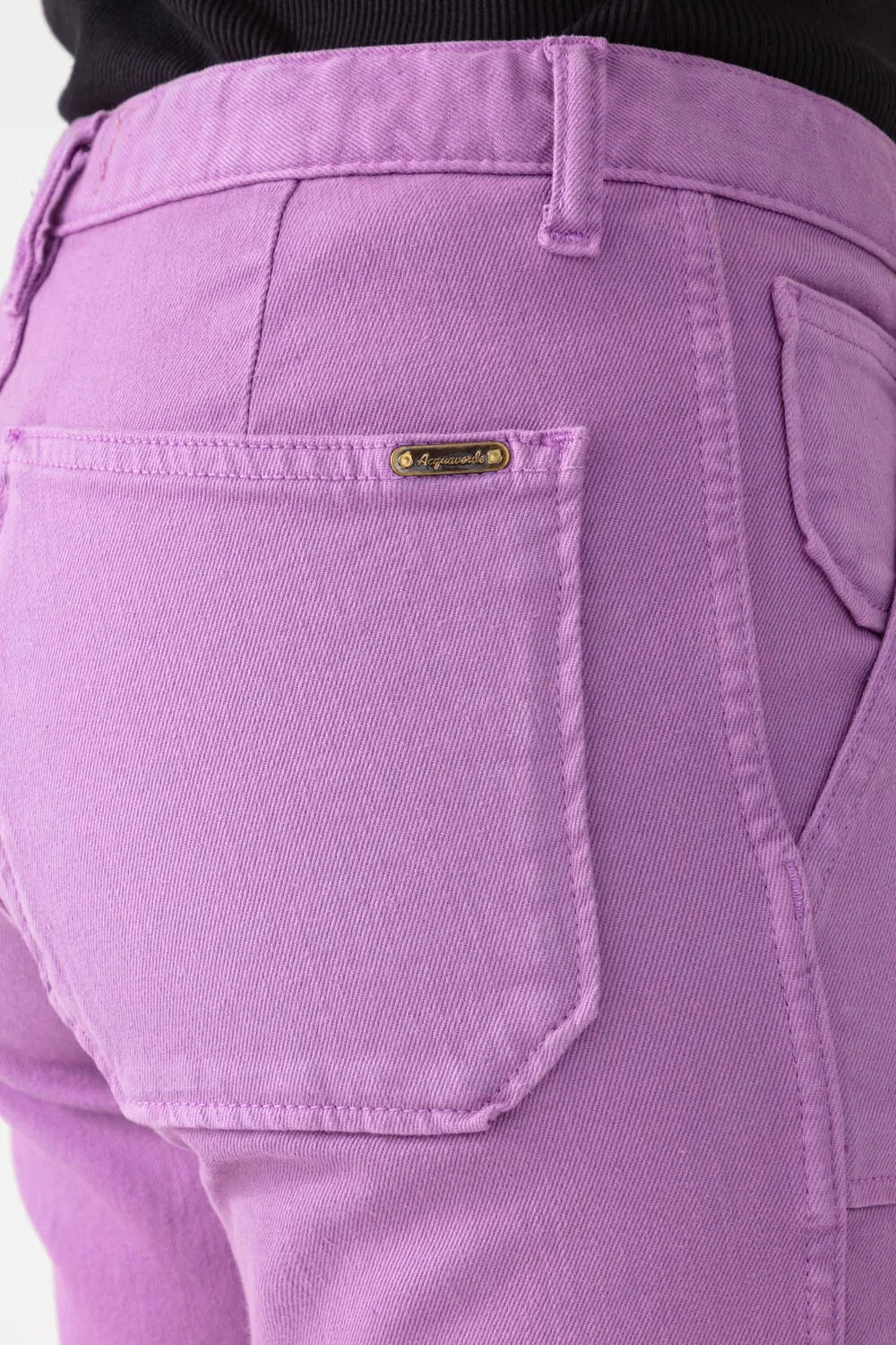 Acquaverde Tools shorts jeans Iris sfrangiati worker