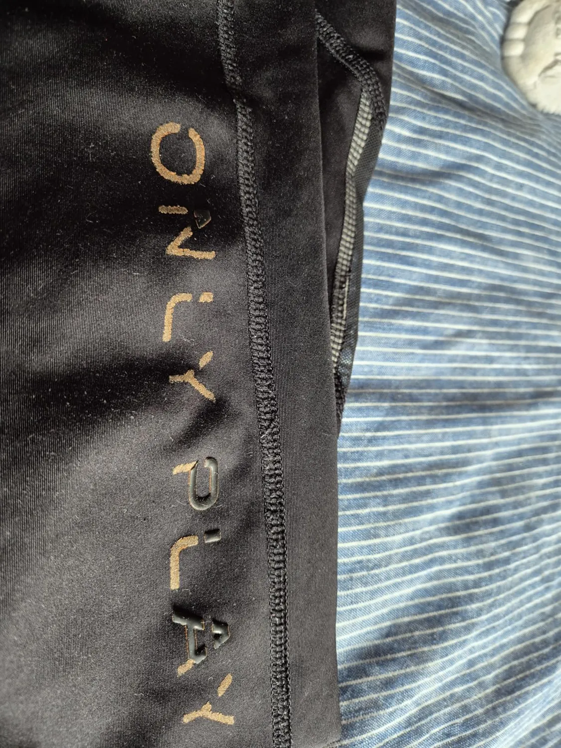 Only Play Onpmila-2 leggings sportivi donna neri vita alta