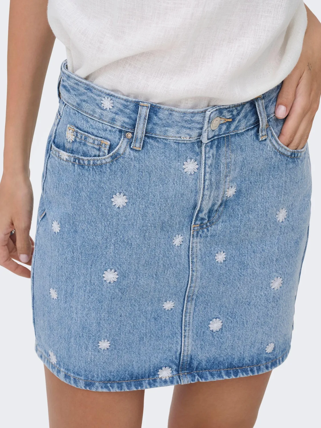 ONLY Onlstella Daisy DNM Azg Gonna M Denim