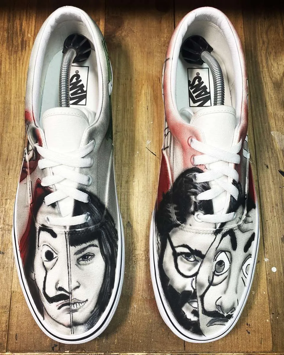 Never Say Never Vans Slip-On Scarpe Tokyo Professore