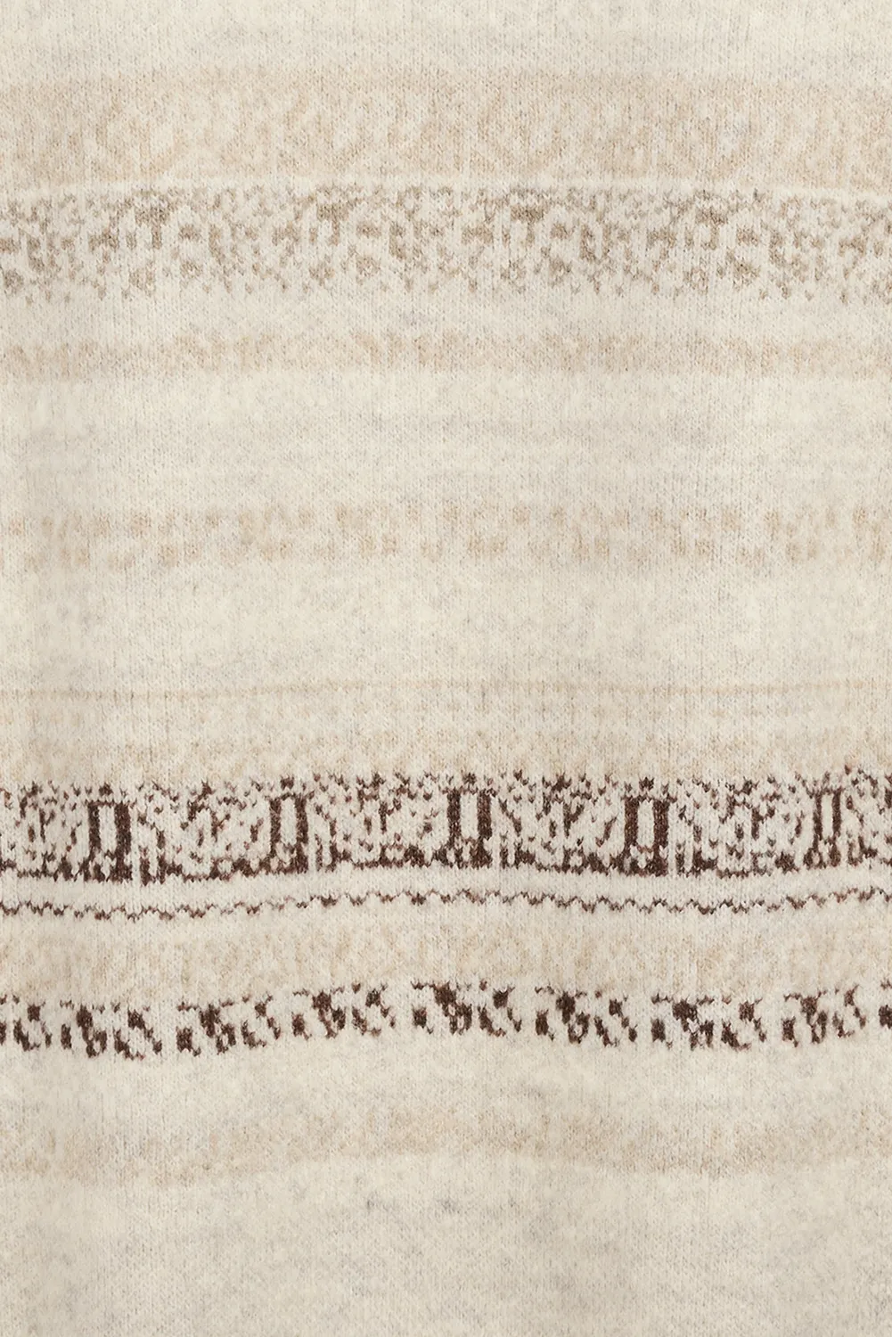 Teddy Smith P-Alex maglione jacquard ivoire uomo