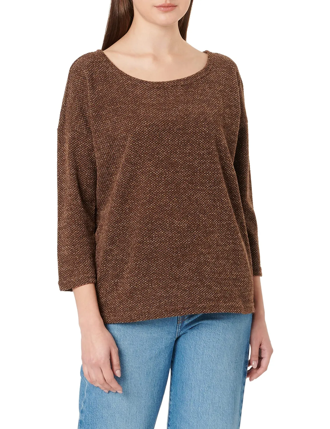 ONLY Onlalba top donna manica lunga nero