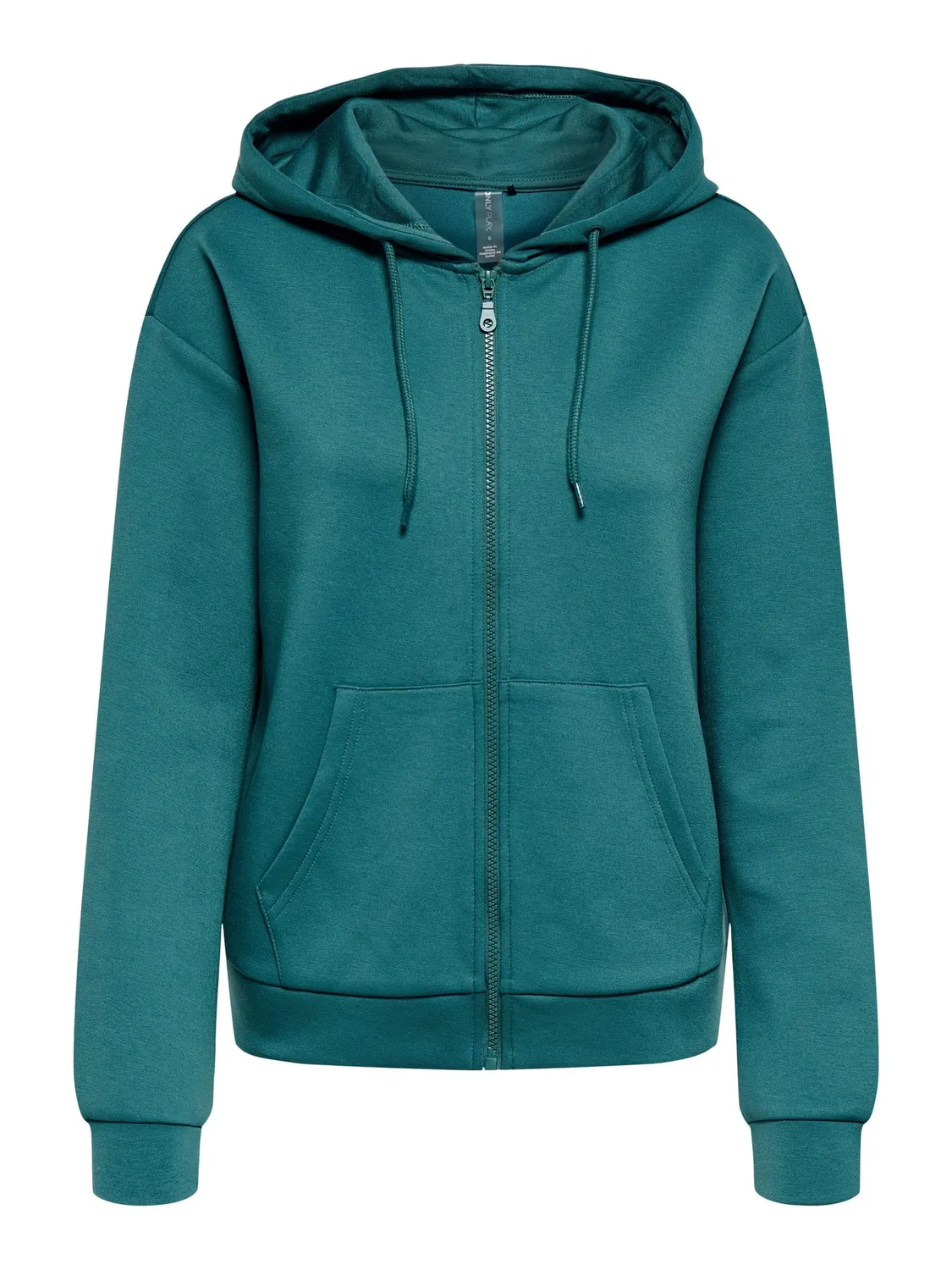 ONLY Onplounge felpa zip cappuccio donna nera M