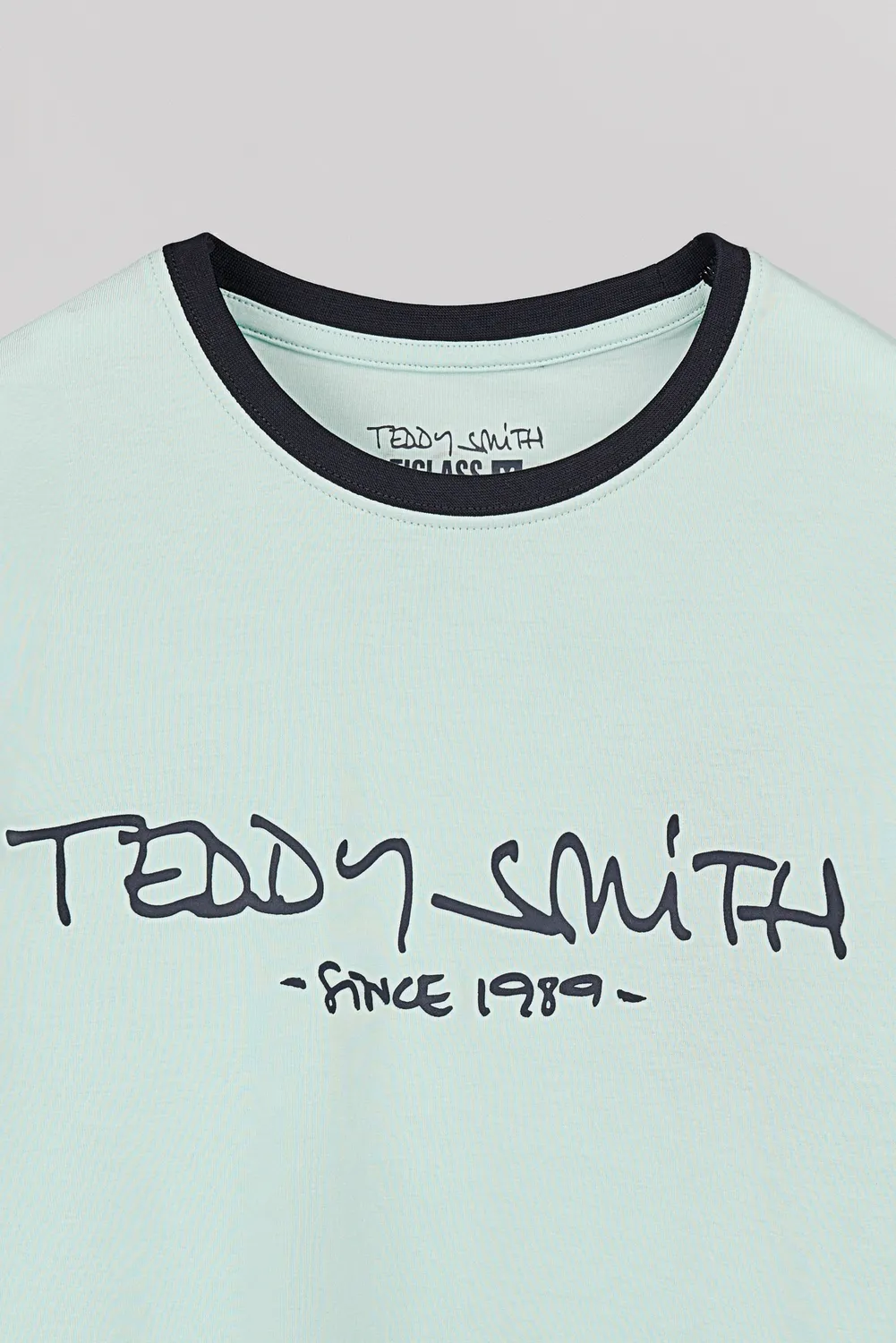 Teddy Smith Ticlass maglietta uomo menthol cotone