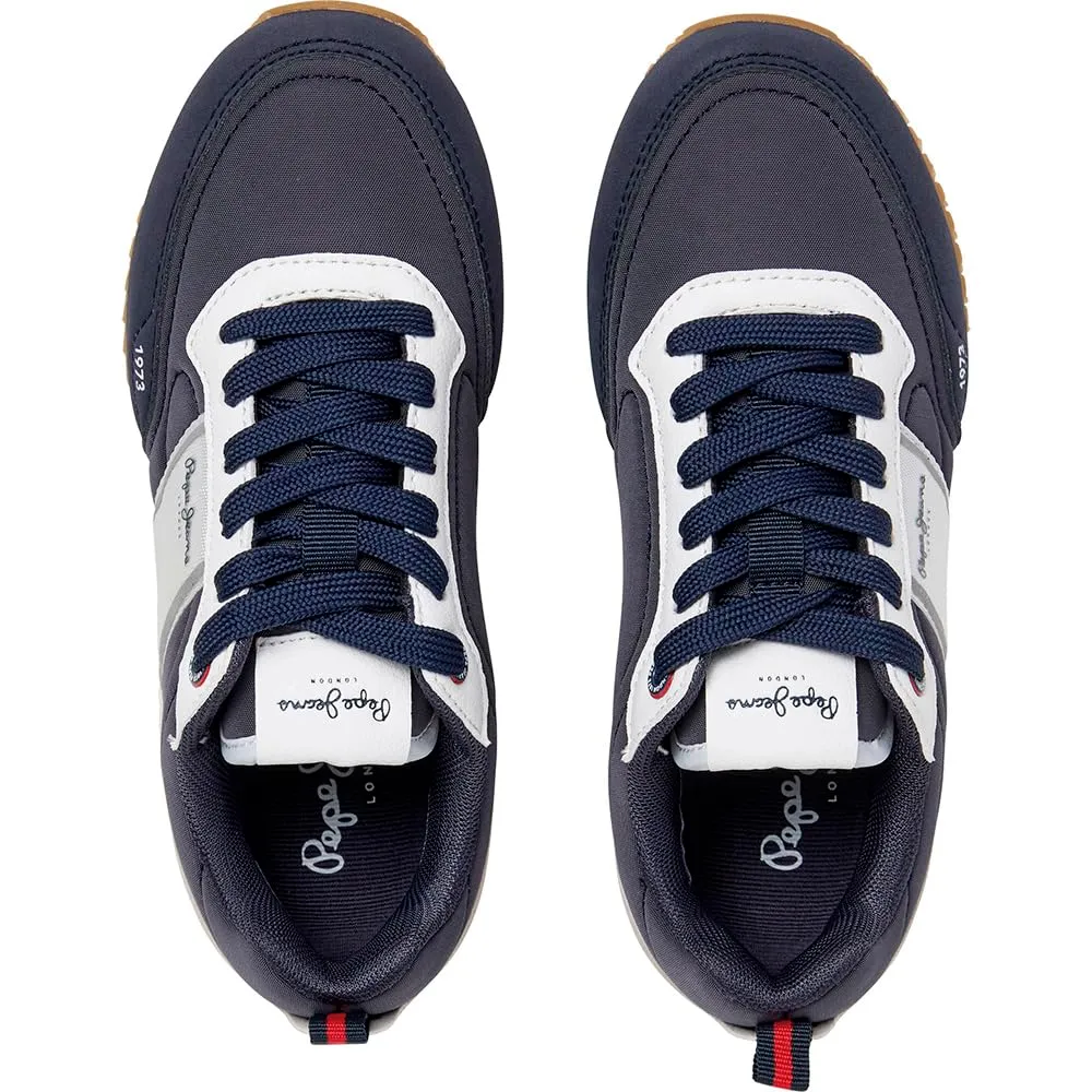 Pepe Jeans Dublin Sport B sneakers bimbo navy 32.5 EU gomma
