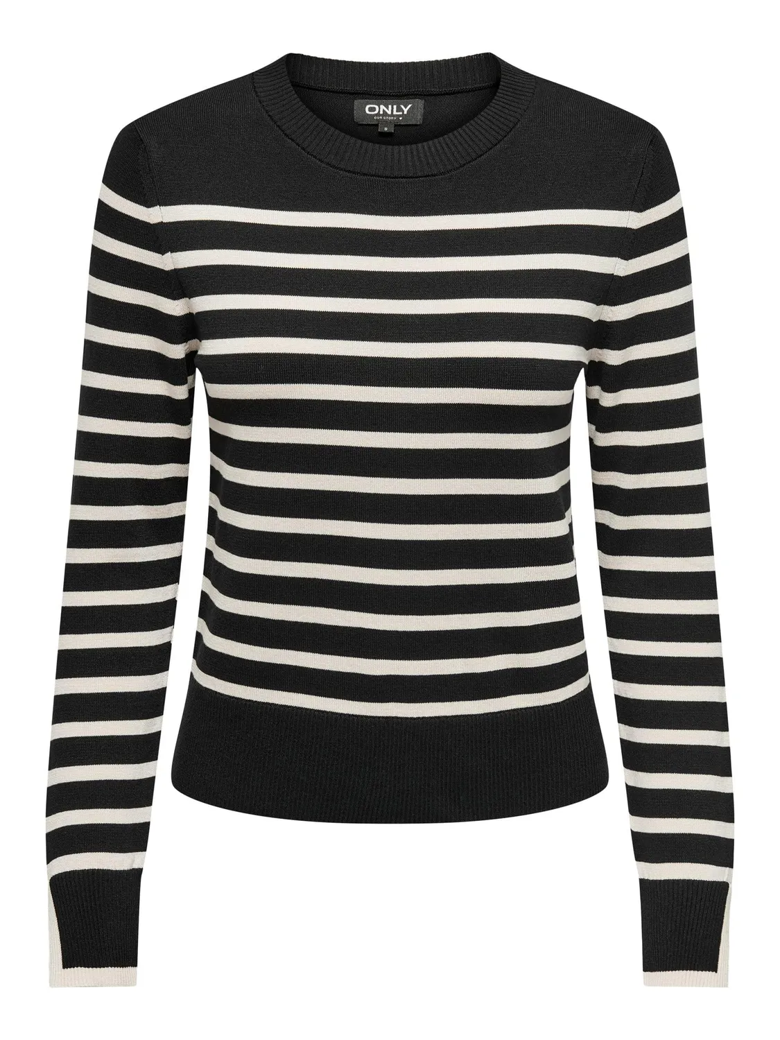 ONLY Onlkalana maglione a righe Whitecap Grigio XS