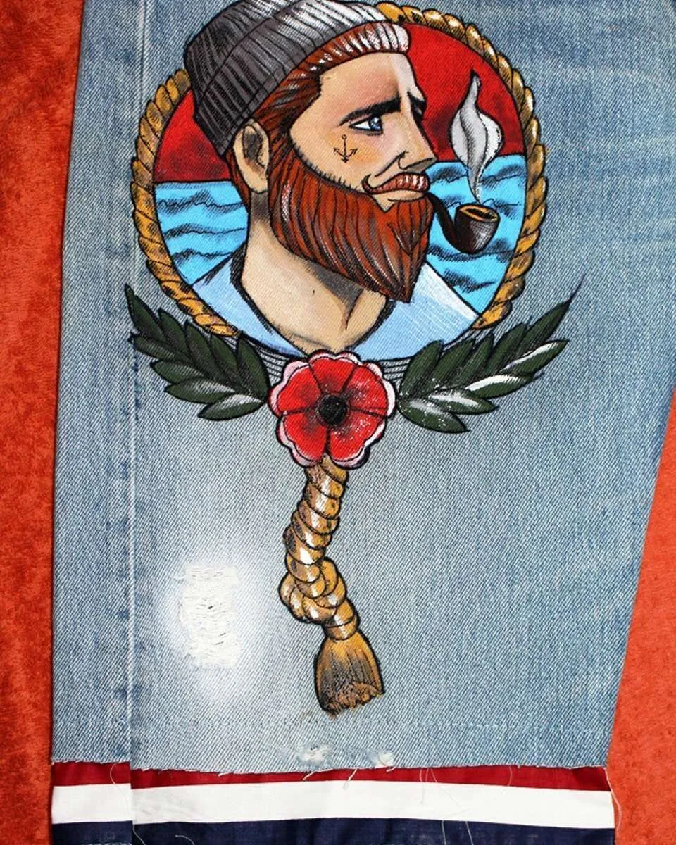 Levi's Vintage Bermuda Short Jeans Marinaio