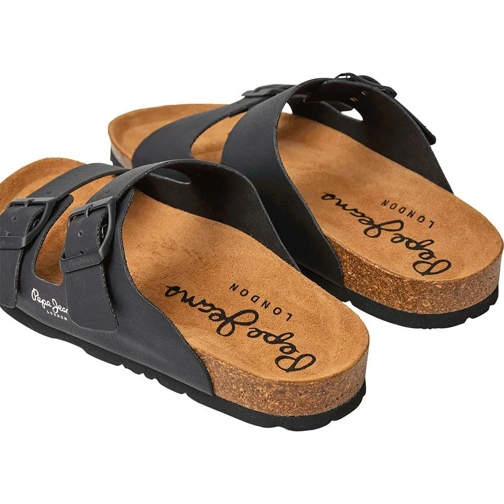 Pepe Jeans Oban Classic 2 sandali donna neri 36 sughero
