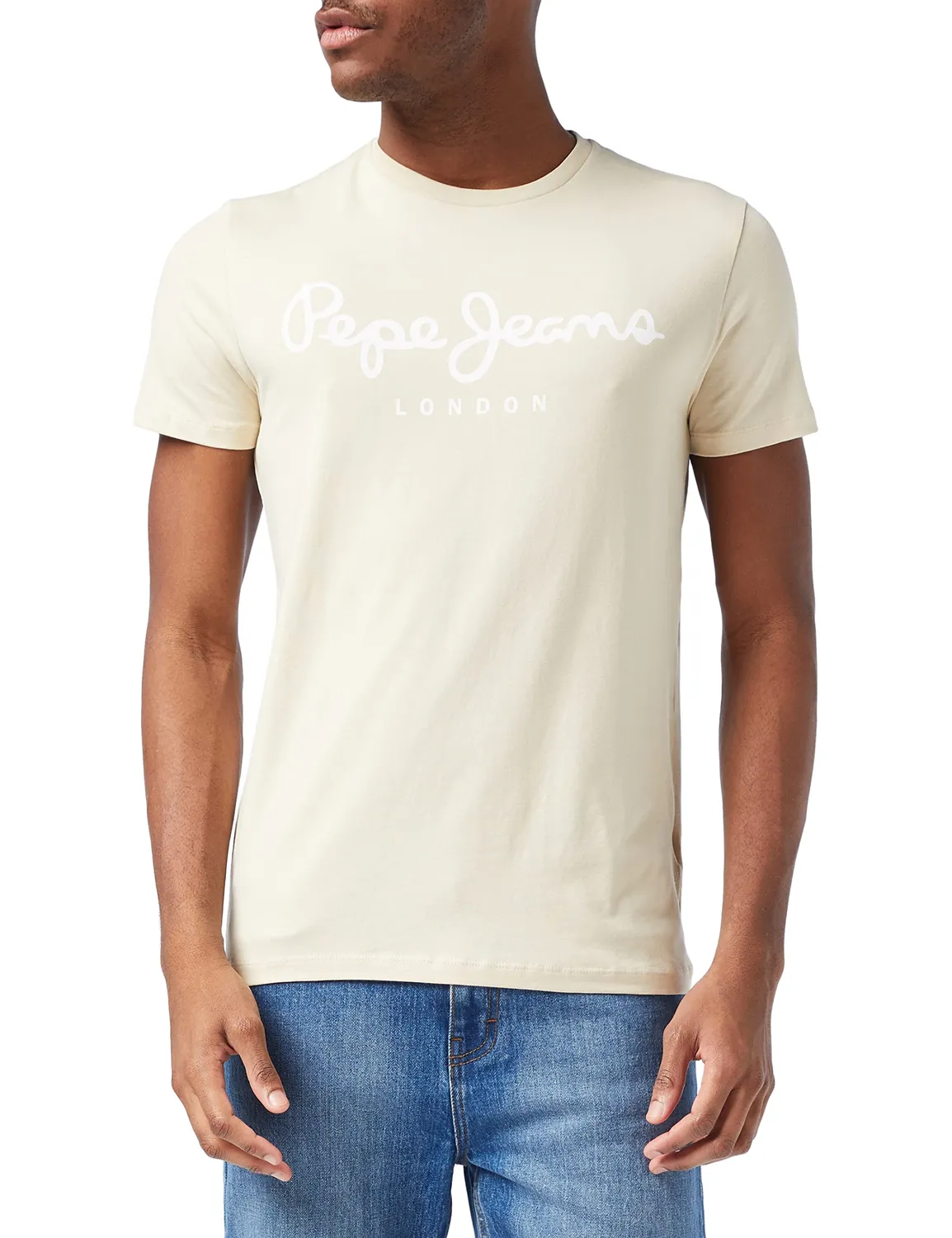 Pepe Jeans Original maglietta uomo slim XS navy stretch