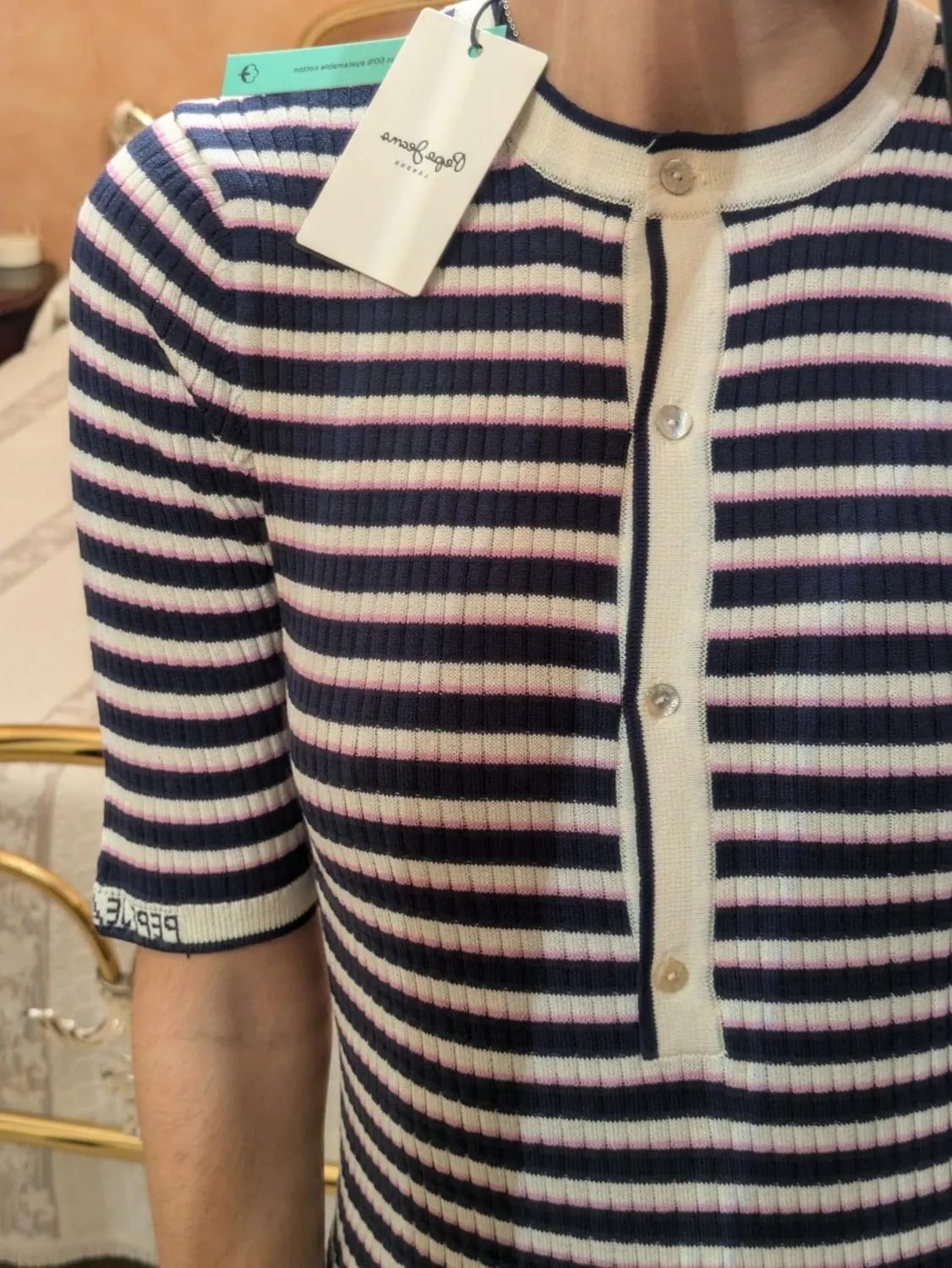 Pepe Jeans Ines Vestito Donna a Costine Taglia M
