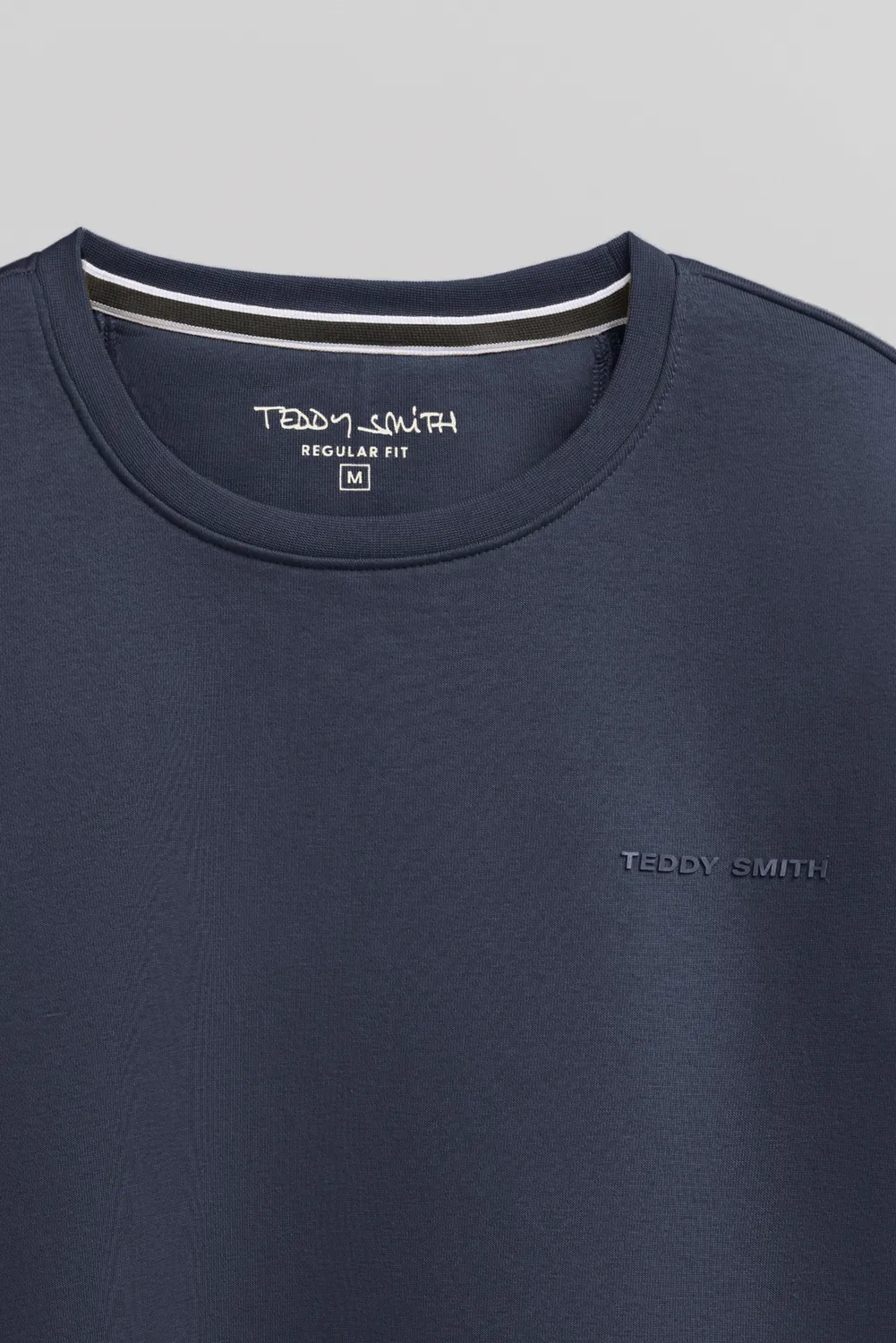 Teddy Smith S-Nark RC felpa navy cotone