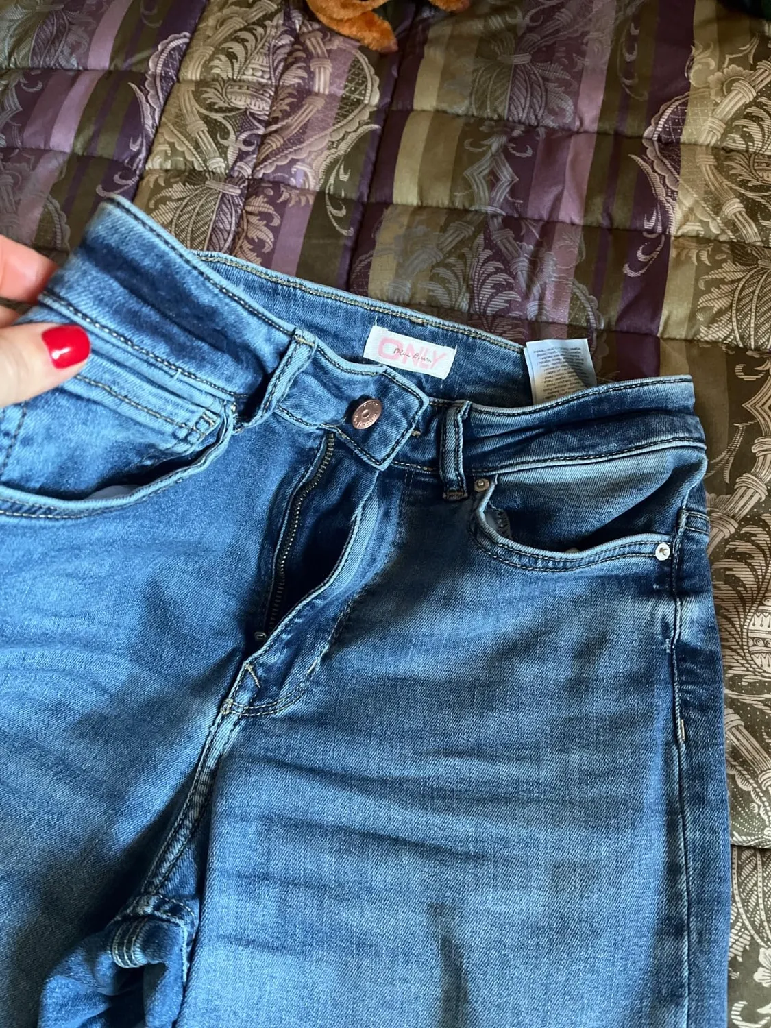 ONLY ONLMADISON Jeans Donna Vita Alta Wide Leg