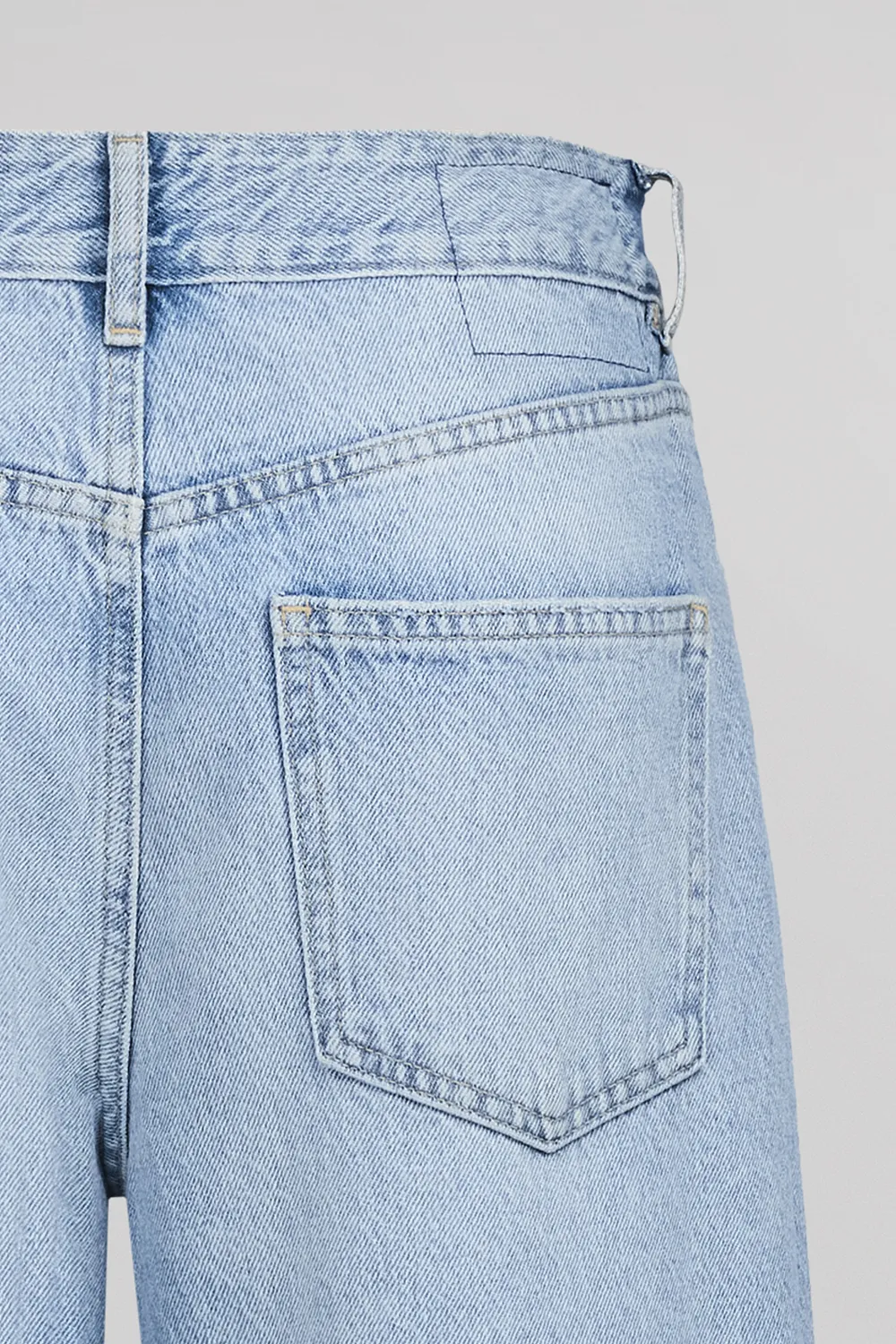 Teddy Smith Tomboy Fripp Light jeans dritti vita bassa