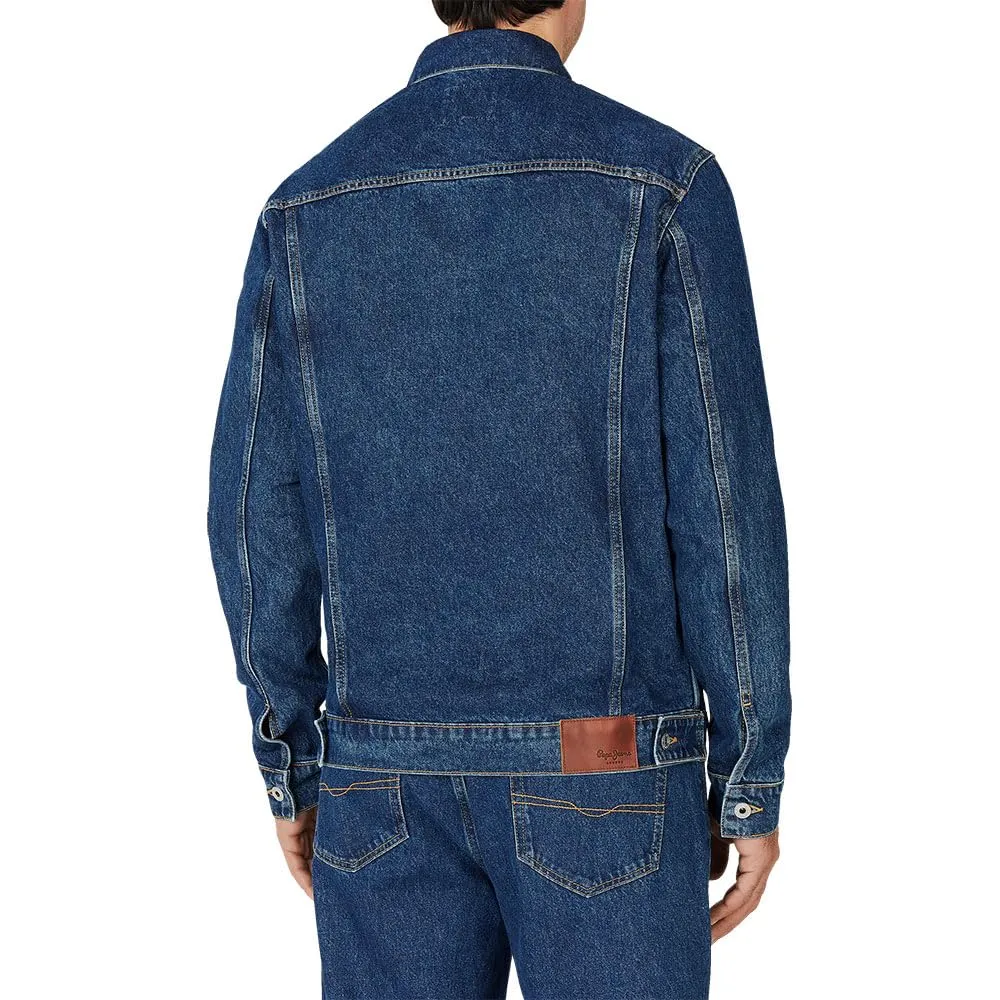 Pepe Jeans Trucker Giacca Jeans Uomo S Denim Chiaro
