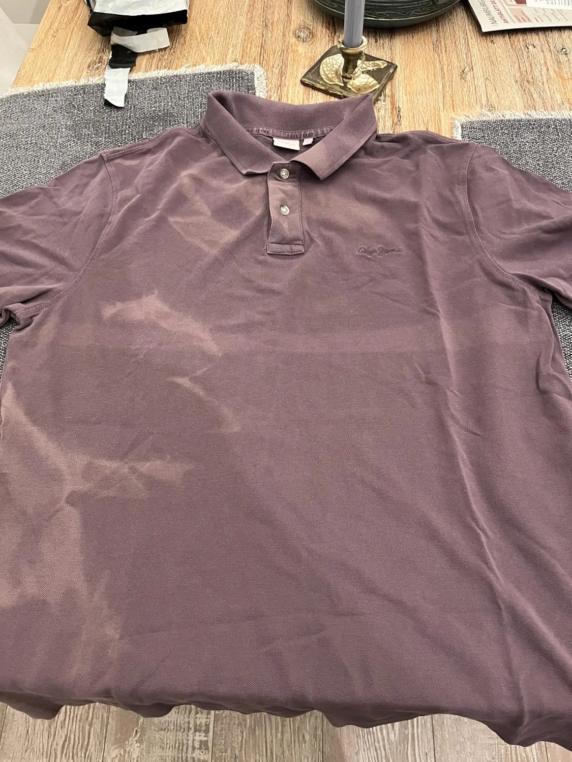Pepe Jeans New Oliver GD polo uomo piqué tinta unita