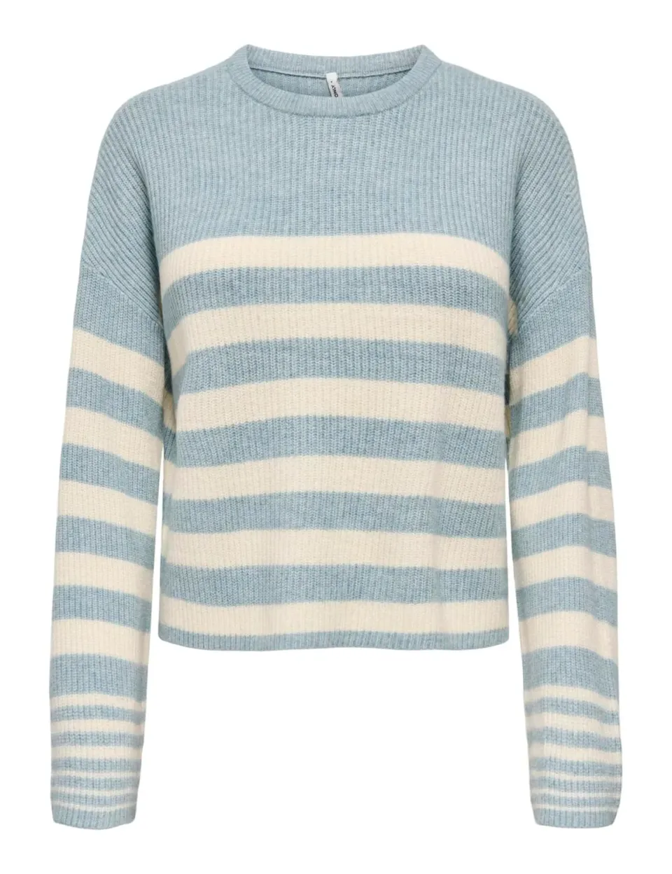 ONLY Onlkatia LS Rib Stripe O-Neck maglia taglia L
