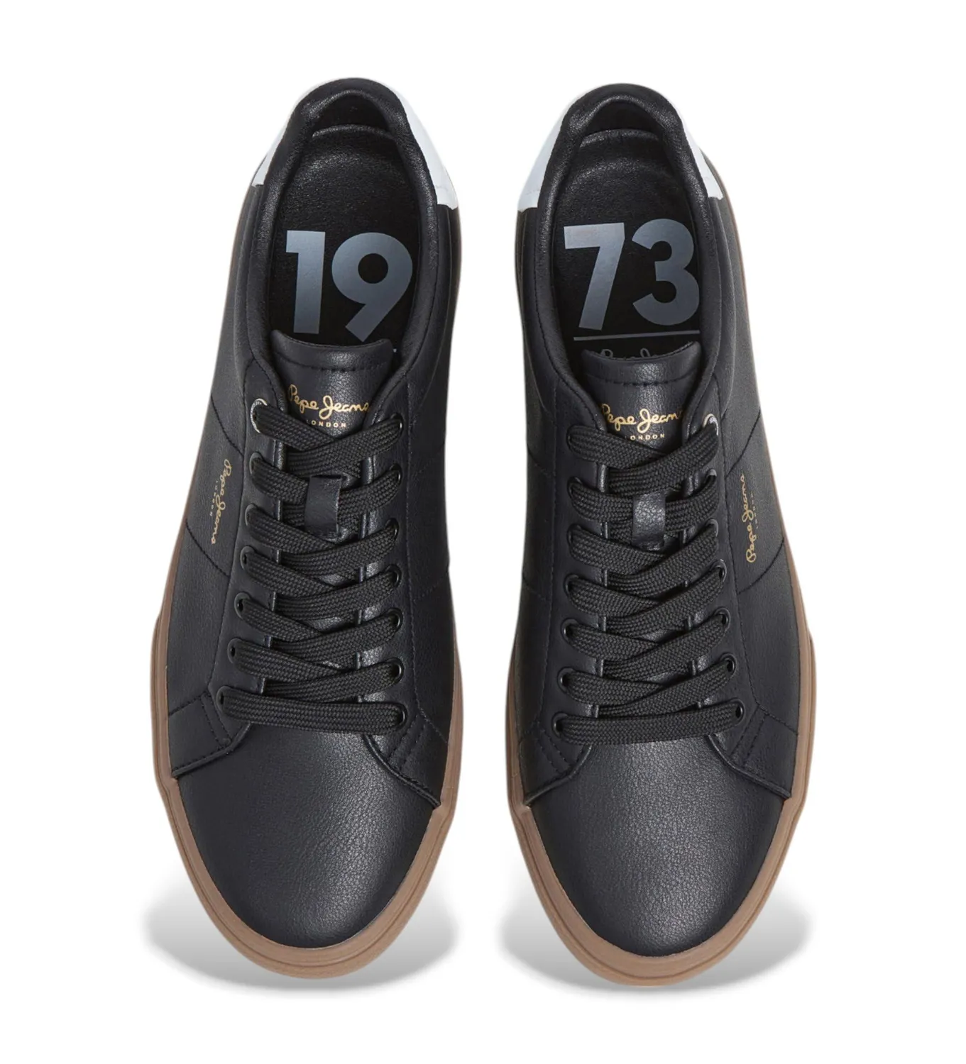 Pepe Jeans Kenton Base M Sneakers Uomo Nero Basse Vulcanizzate
