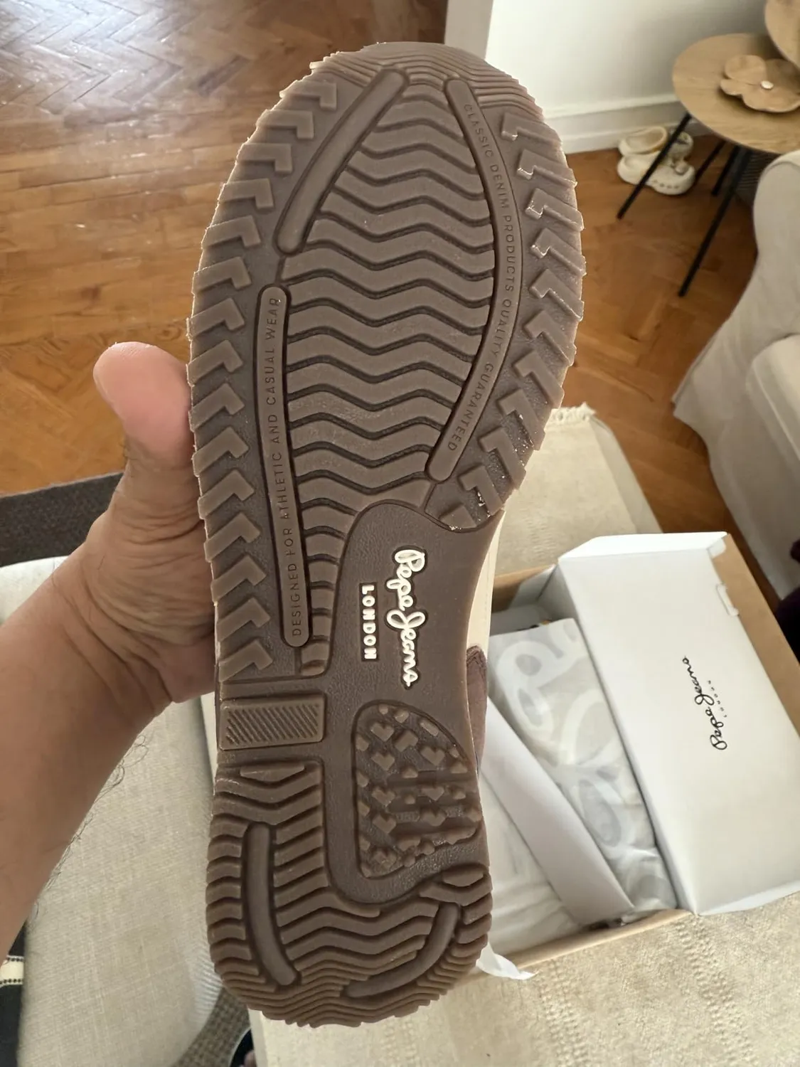 Pepe Jeans London Link Sneakers Grigie 46 EU Pelle