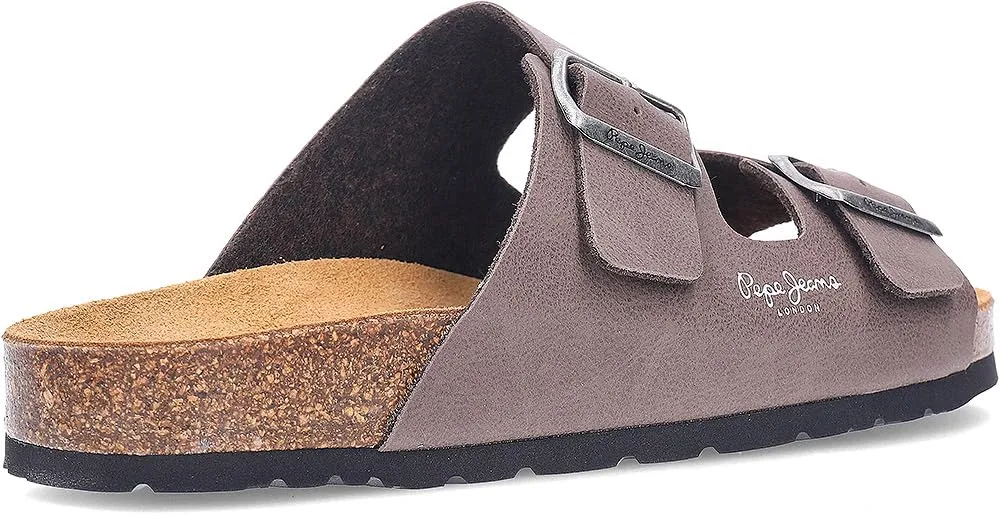 Pepe Jeans Bio Double Chicago Sandali Uomo Marrone