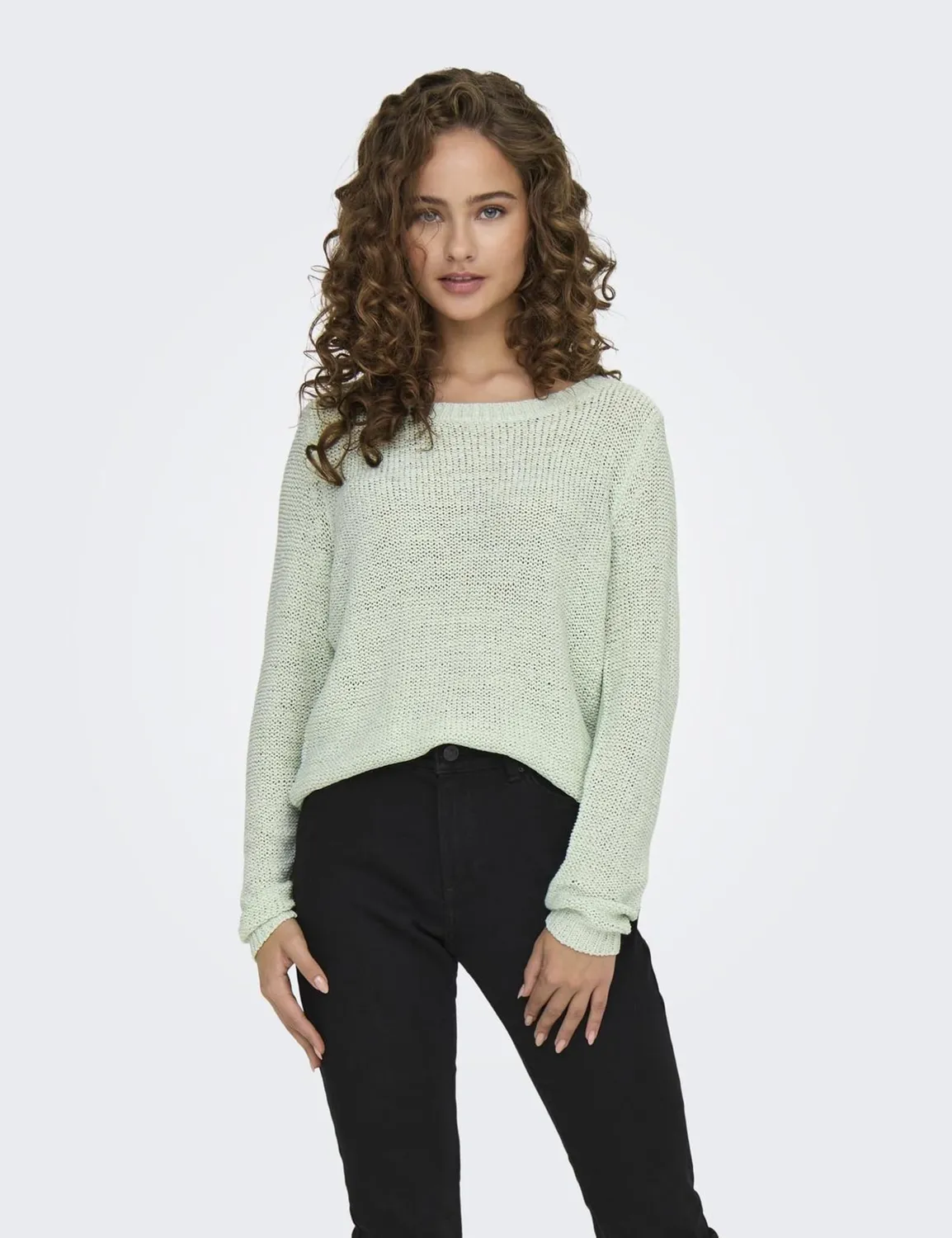 ONLY Onlgeena maglione girocollo regular fit maniche lunghe