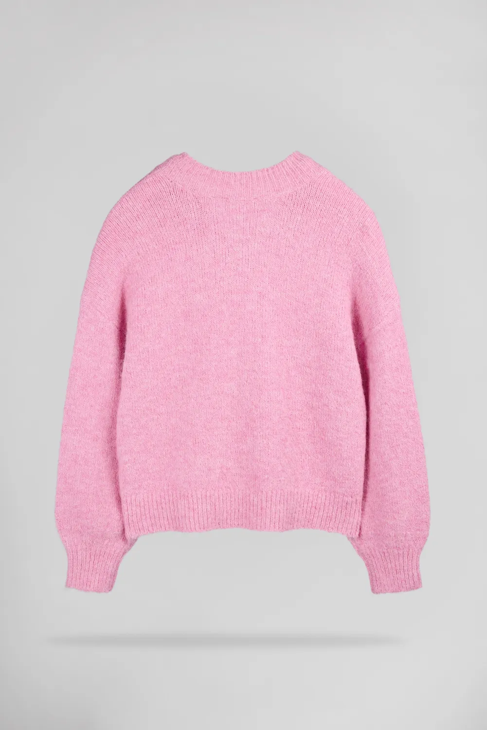Teddy Smith P-Keith pull oversize rosa donna scollo V