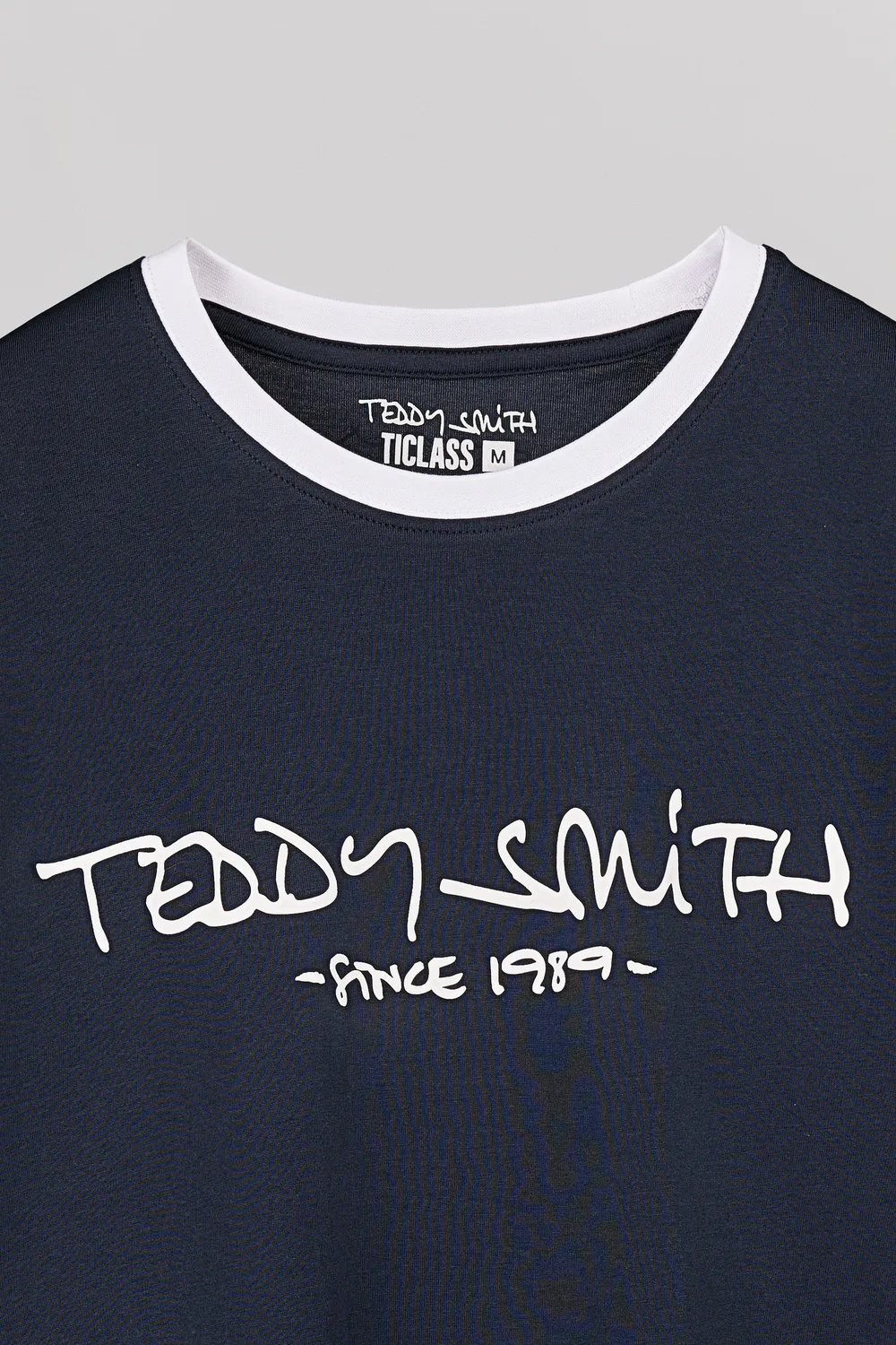 Teddy Smith Ticlass MC Total Navy t-shirt blu navy